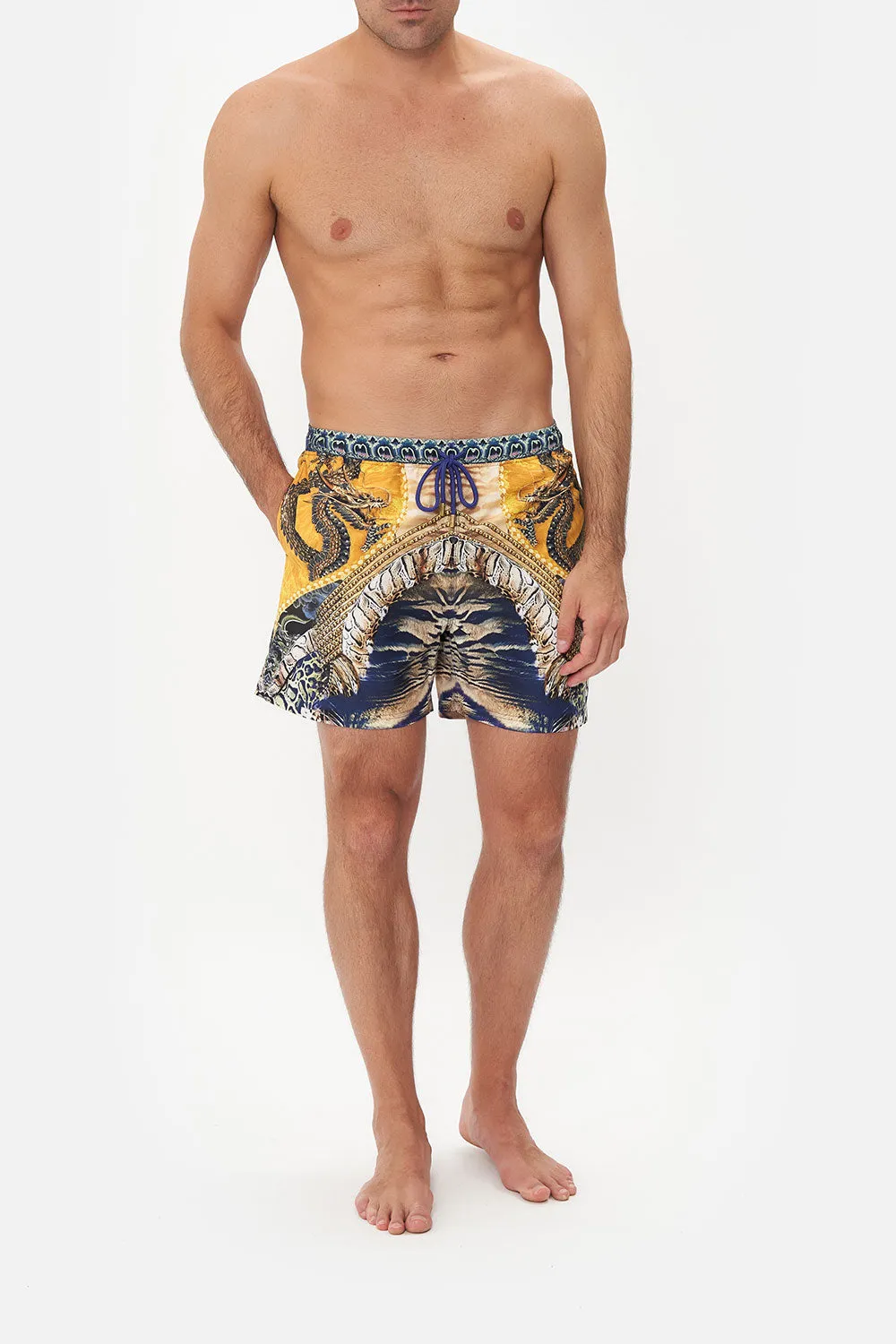 ELASTIC WAIST BOARDSHORT DANCE OF THE DRAGON sold by Camilla