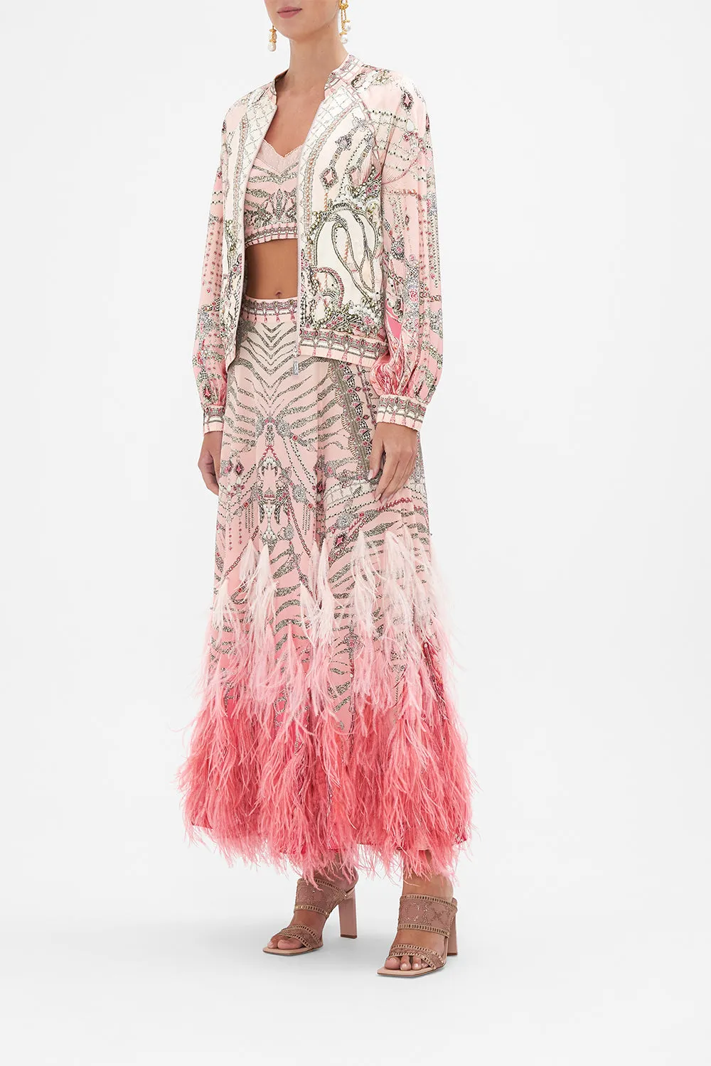 PANELLED SLEEVE BLOUSON BOMBER STARSHIP SISTAS sold by Camilla product image thumbnail 4