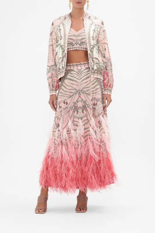 PANELLED SLEEVE BLOUSON BOMBER STARSHIP SISTAS sold by Camilla