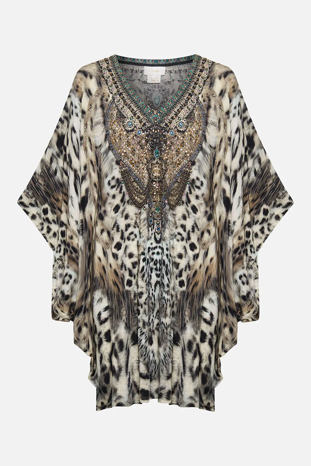 BAT SLEEVE DRESS SNOW WHISPERS LOUNGE sold by Camilla product image thumbnail 3