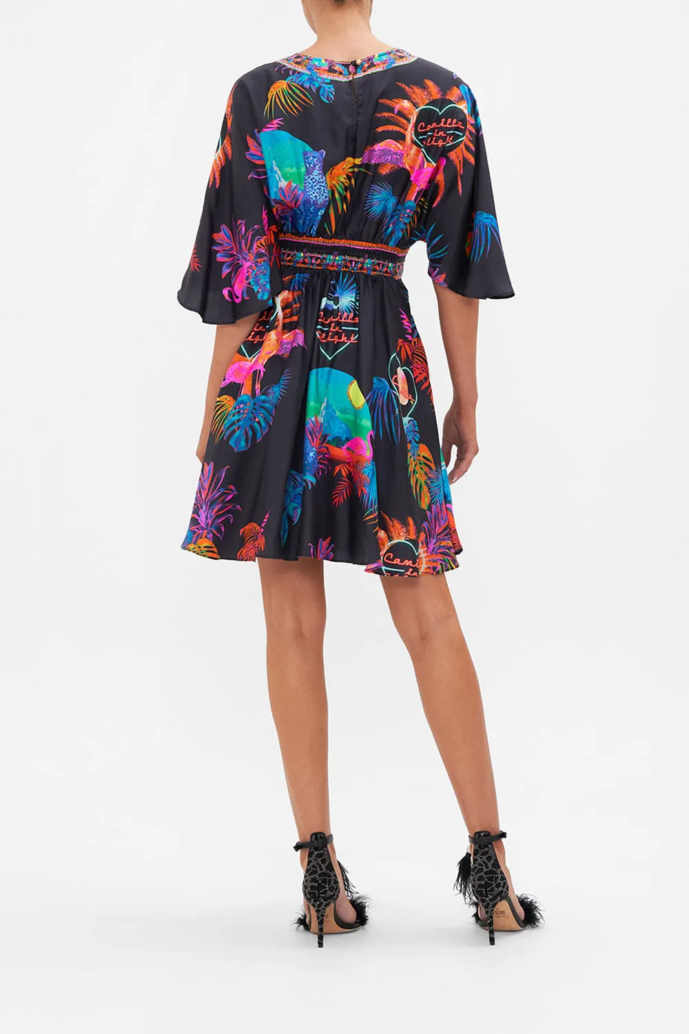 SHORT WAISTED DRESS NAUGHTY NEON sold by Camilla product image thumbnail 2