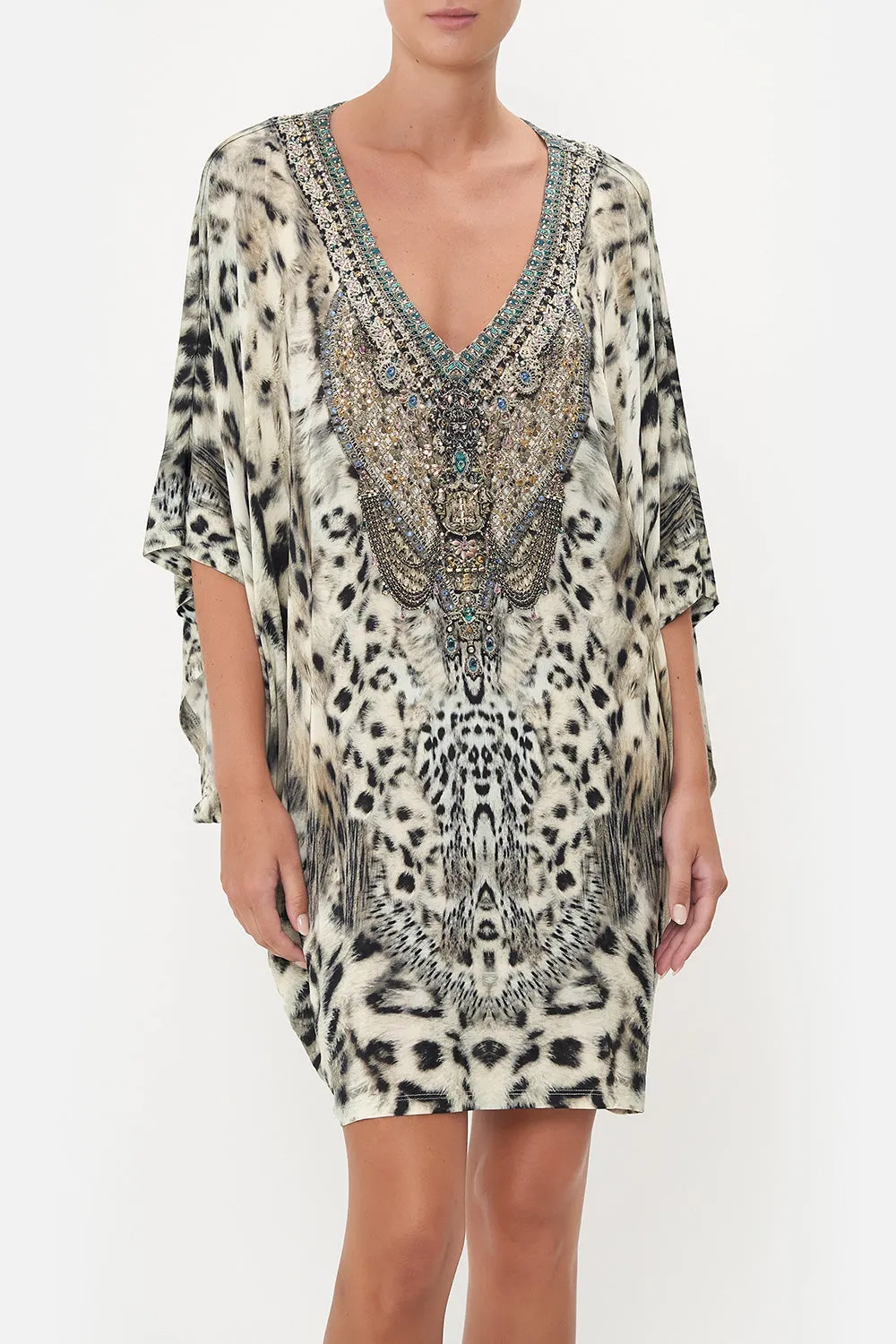 BAT SLEEVE DRESS SNOW WHISPERS LOUNGE sold by Camilla product image thumbnail 5