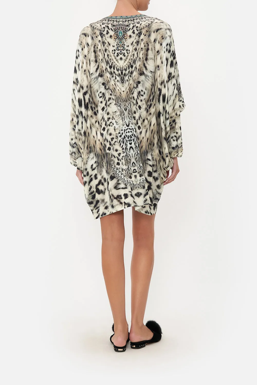 BAT SLEEVE DRESS SNOW WHISPERS LOUNGE sold by Camilla product image thumbnail 2