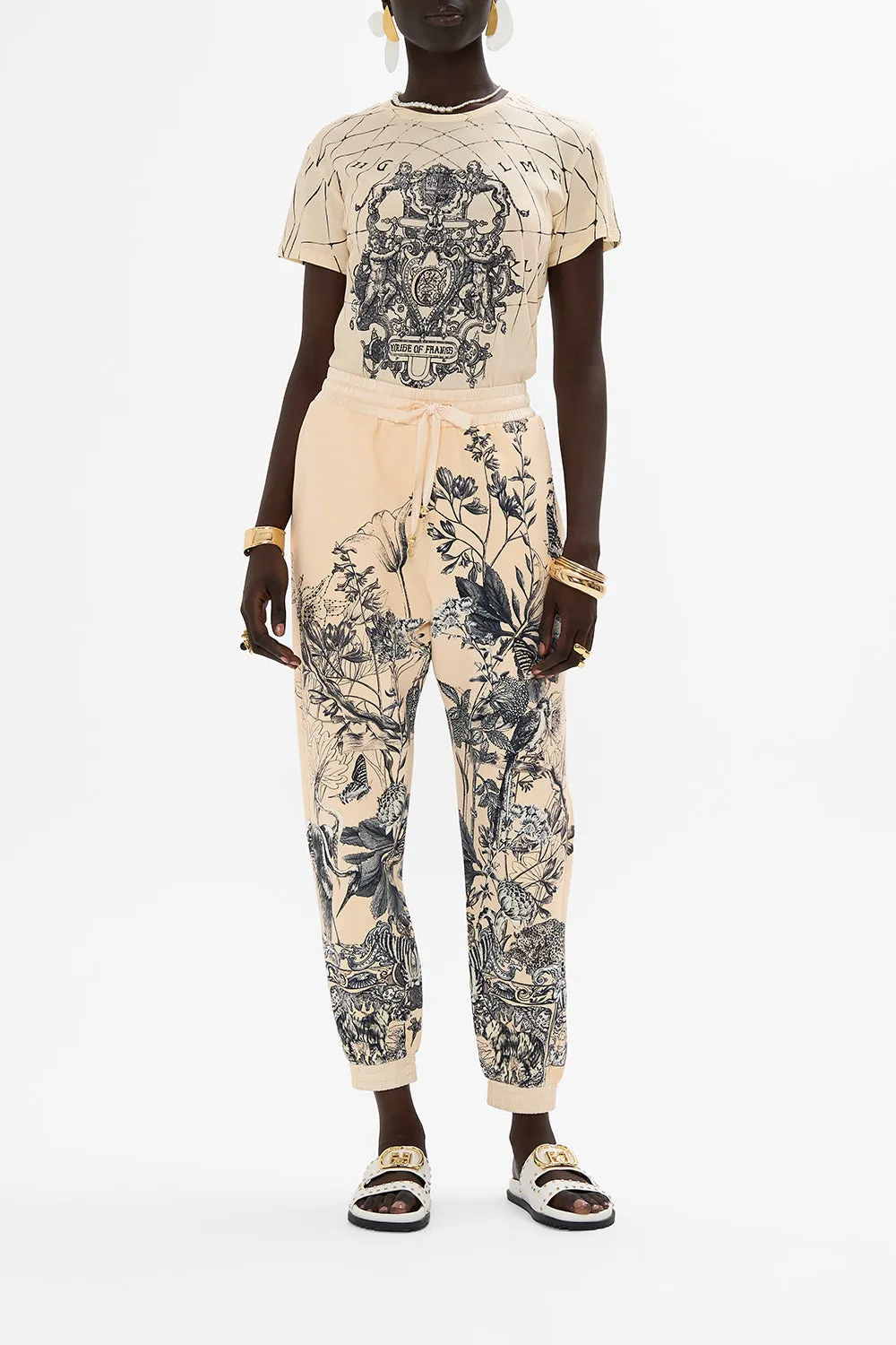 SHORT SLEEVE EASY TEE ETCHED INTO ETERNITY sold by Camilla