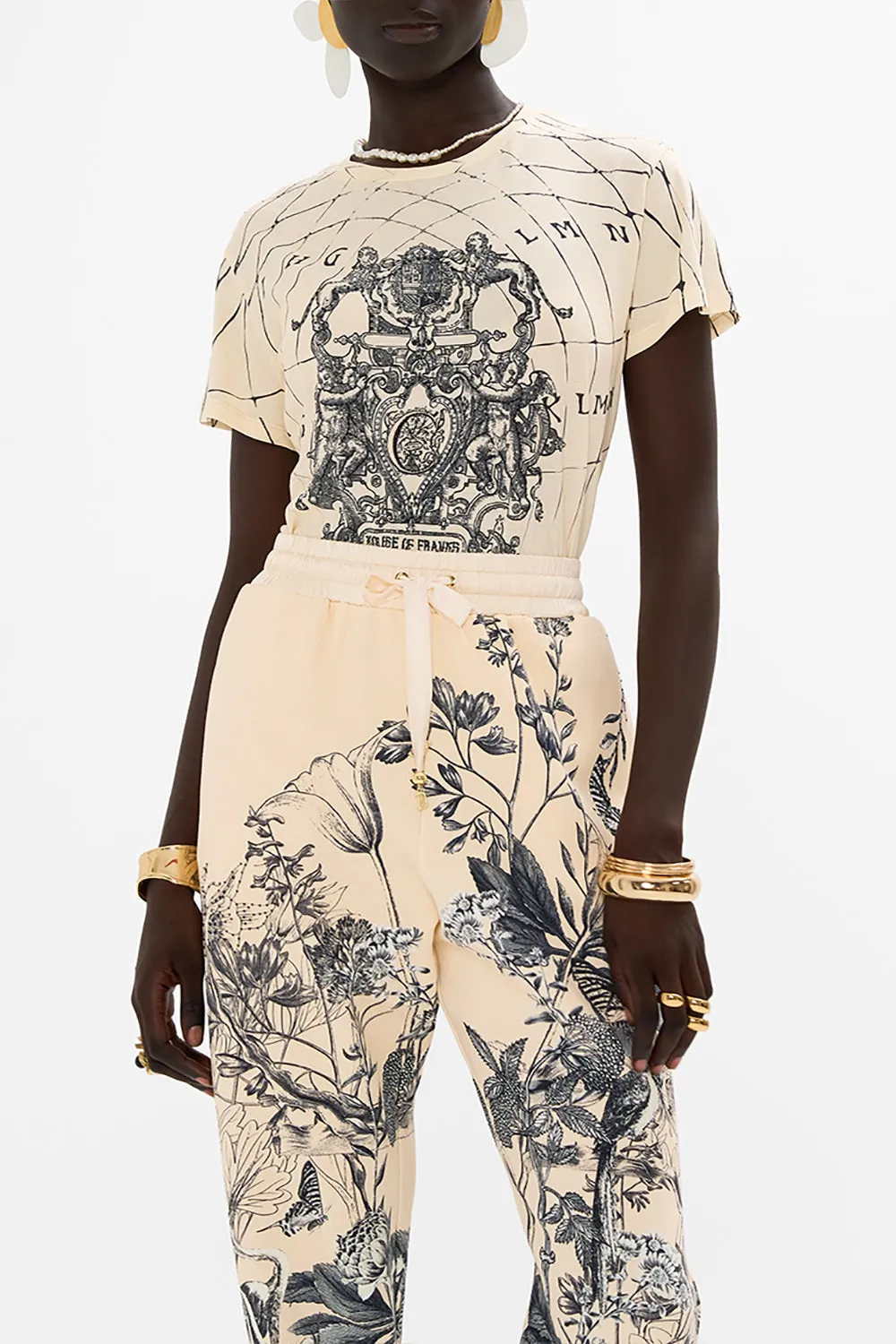 SHORT SLEEVE EASY TEE ETCHED INTO ETERNITY sold by Camilla product image thumbnail 5