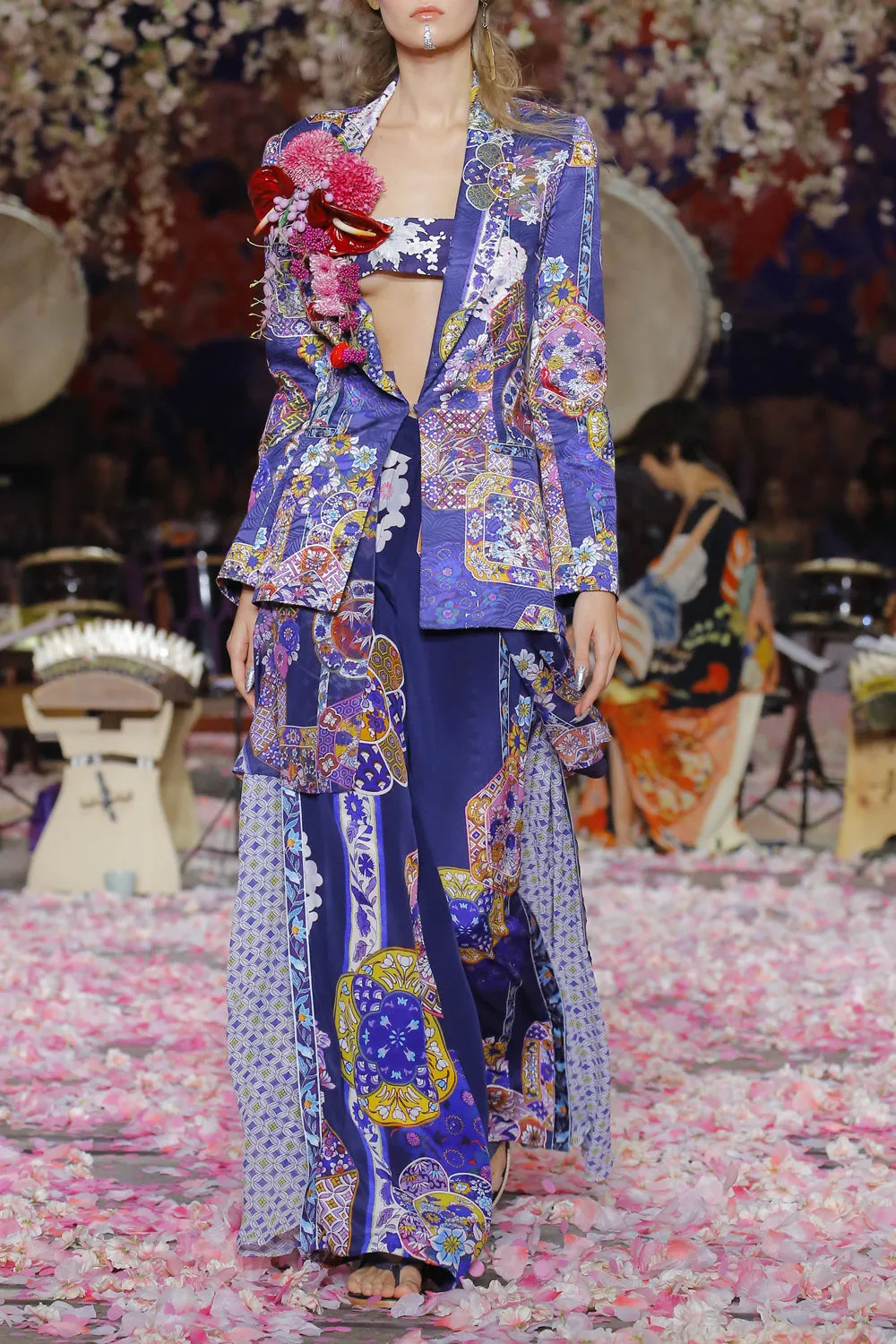 BLAZER W/CHIFFON CONTRAST STAR GAZER sold by Camilla product image thumbnail 3