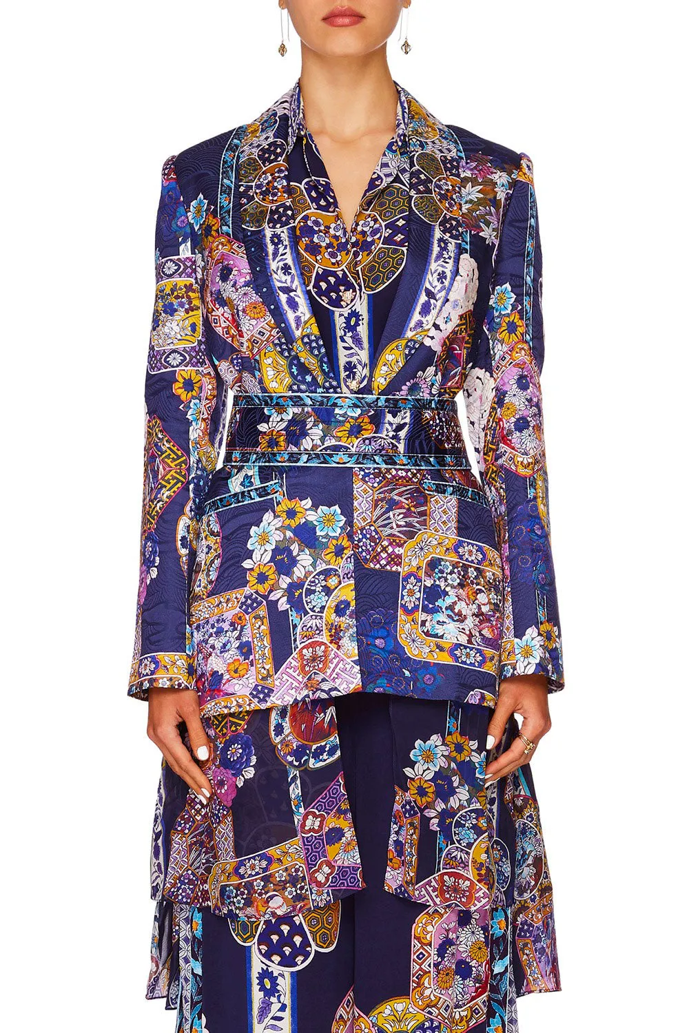 BLAZER W/CHIFFON CONTRAST STAR GAZER sold by Camilla product image thumbnail 2