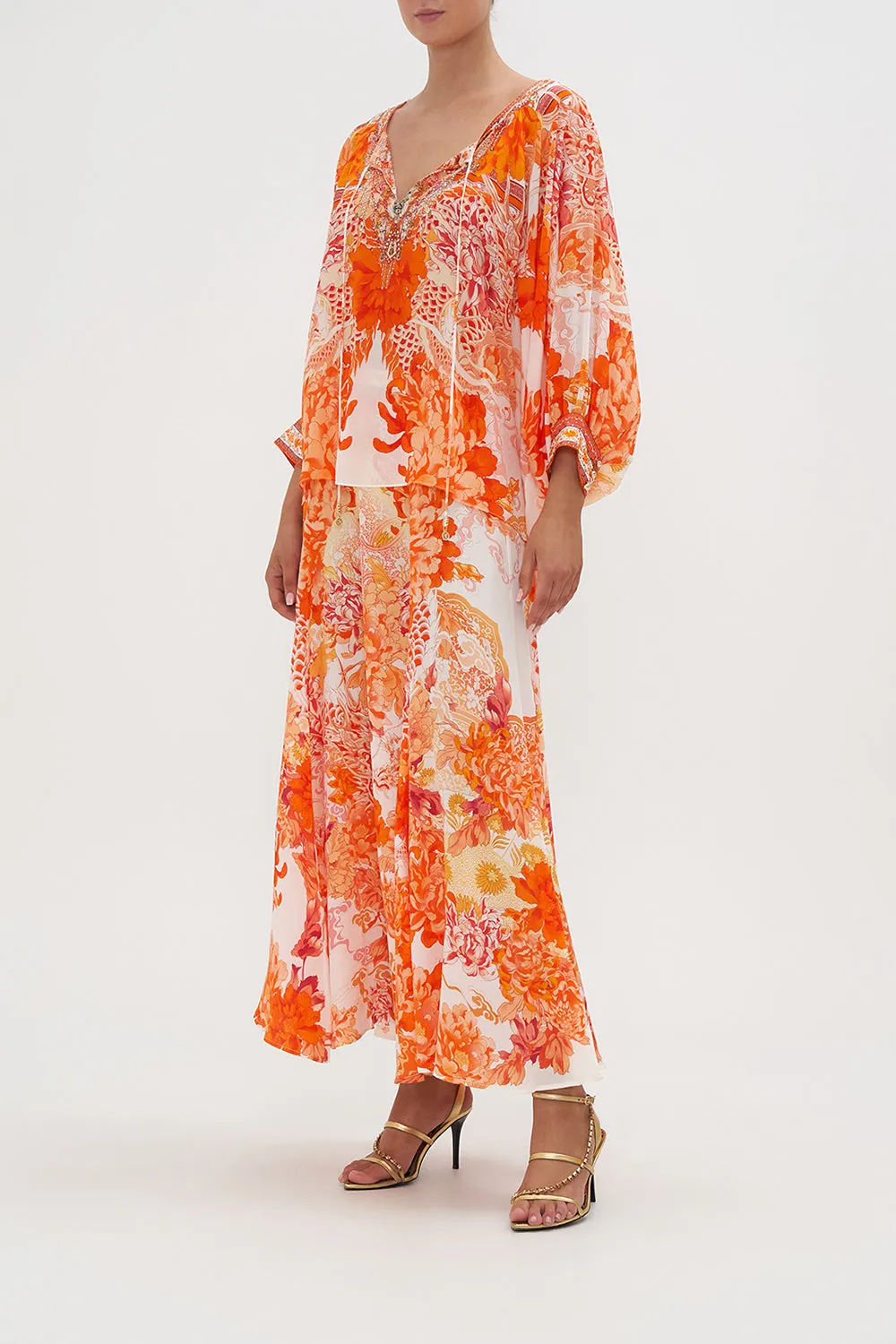 RAGLAN SLEEVE BLOUSE WITH CUFF DRAGON MOTHER sold by Camilla product image thumbnail 4