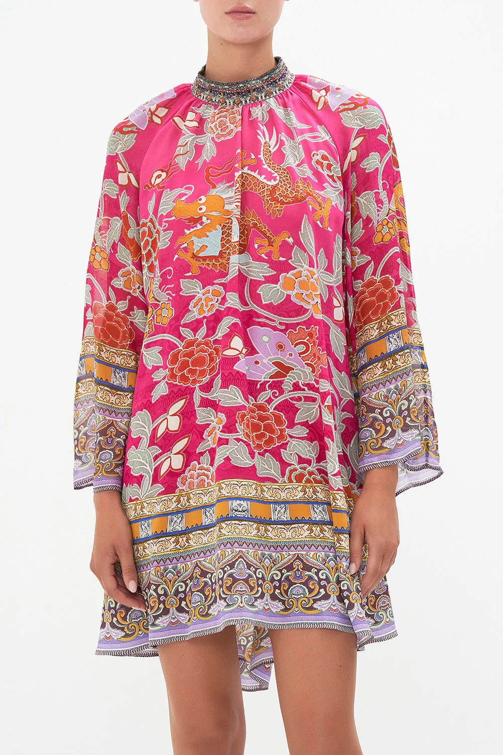 FLARED MINI DRESS TASTE OF TWILIGHT sold by Camilla product image thumbnail 5