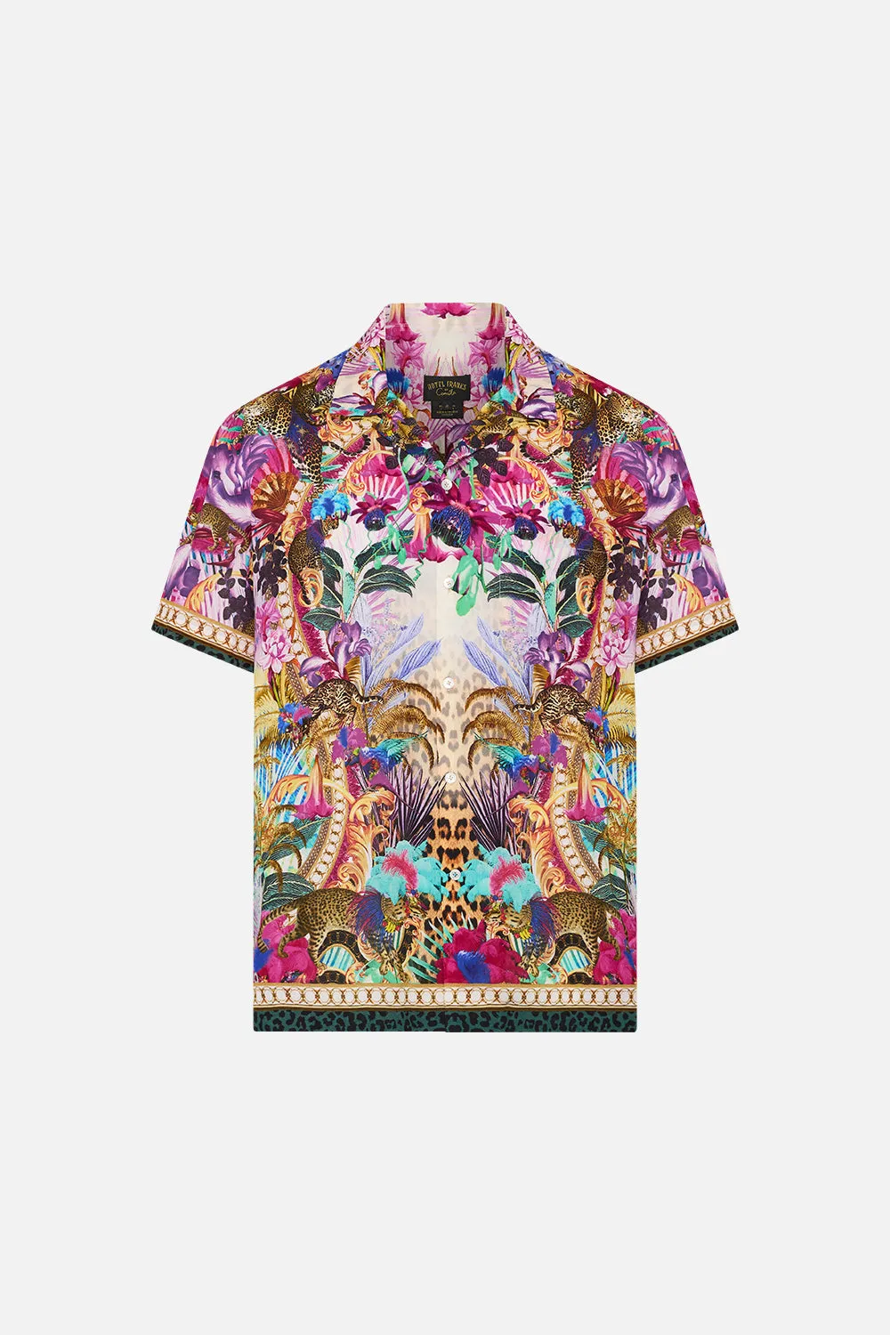 SHORT SLEEVE CAMP COLLARED SHIRT MERRY GO ROUND sold by Camilla product image thumbnail 3
