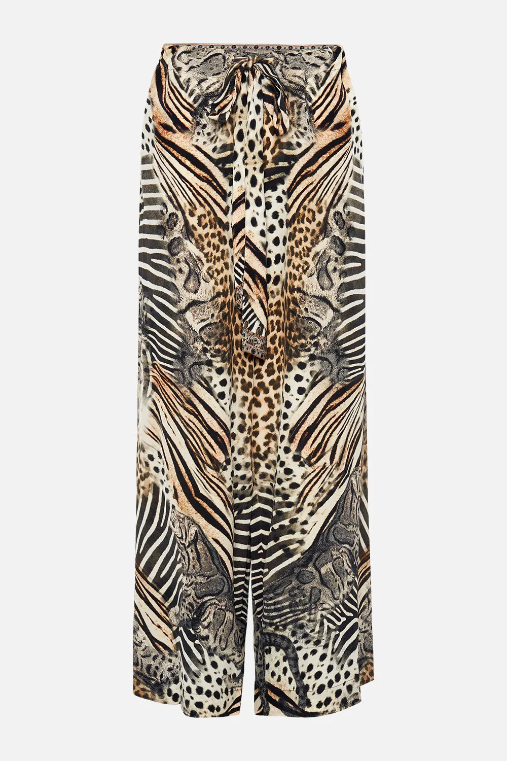 LOUNGE TROUSER WITH WAIST TIE FOR THE LOVE OF LEO sold by Camilla product image thumbnail 3