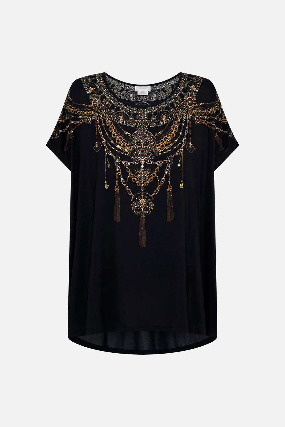 LOOSE FIT TEE MASKED AT MOONLIGHT sold by Camilla product image thumbnail 3