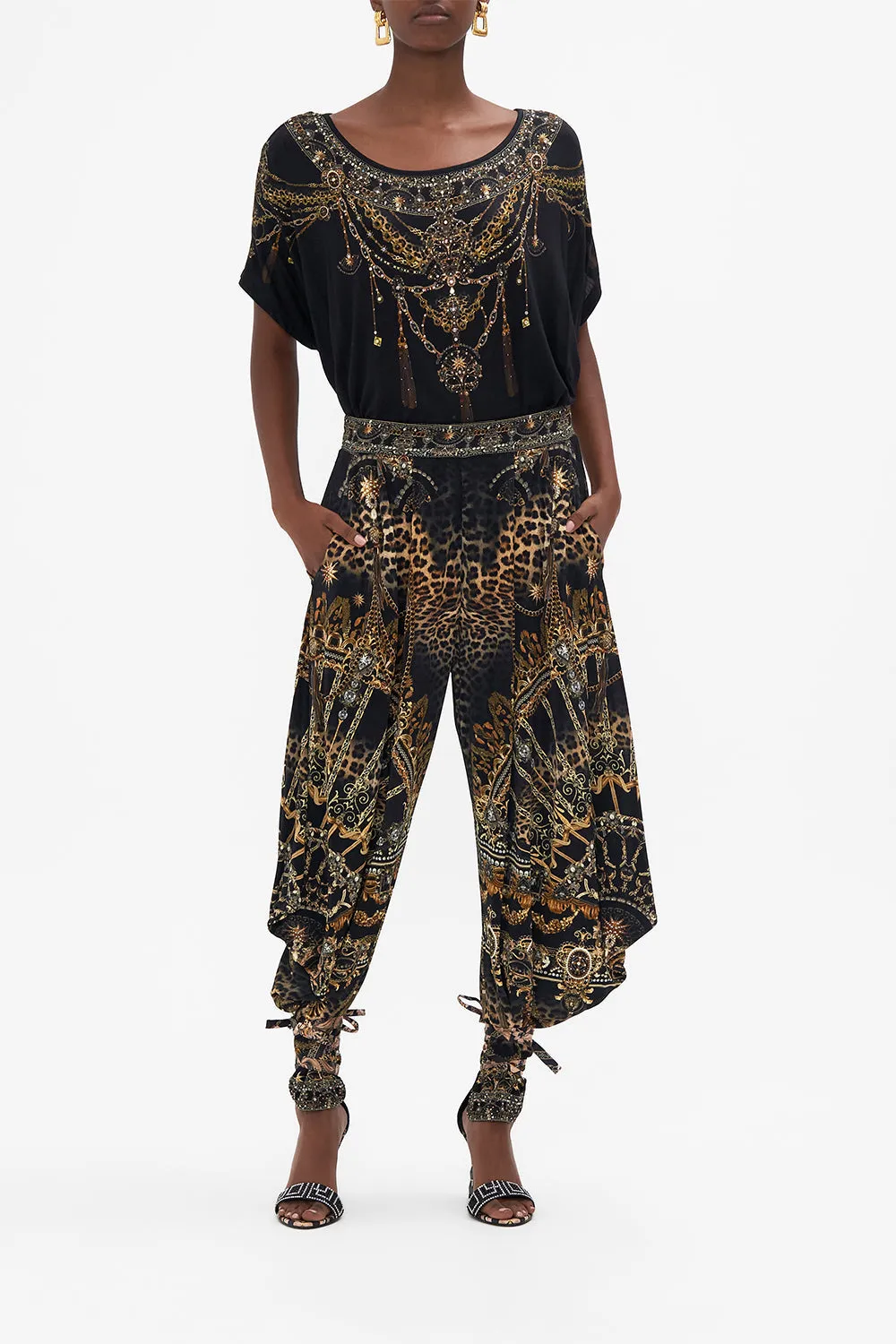 LOOSE FIT TEE MASKED AT MOONLIGHT sold by Camilla