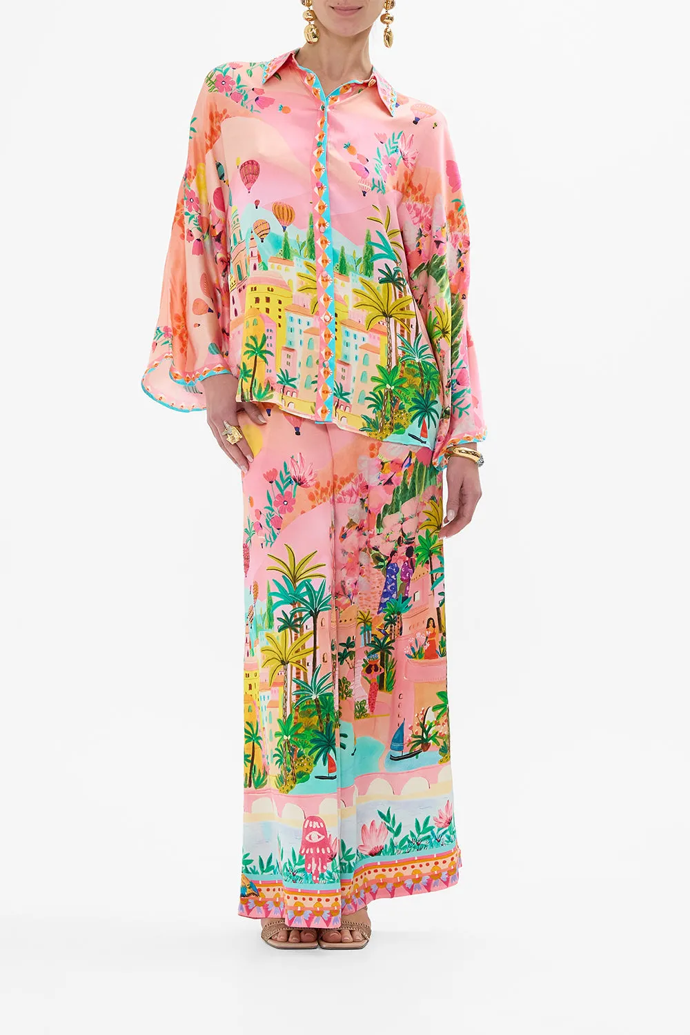 WIDE SLEEVE BLOUSE SISTER SUNSET sold by Camilla