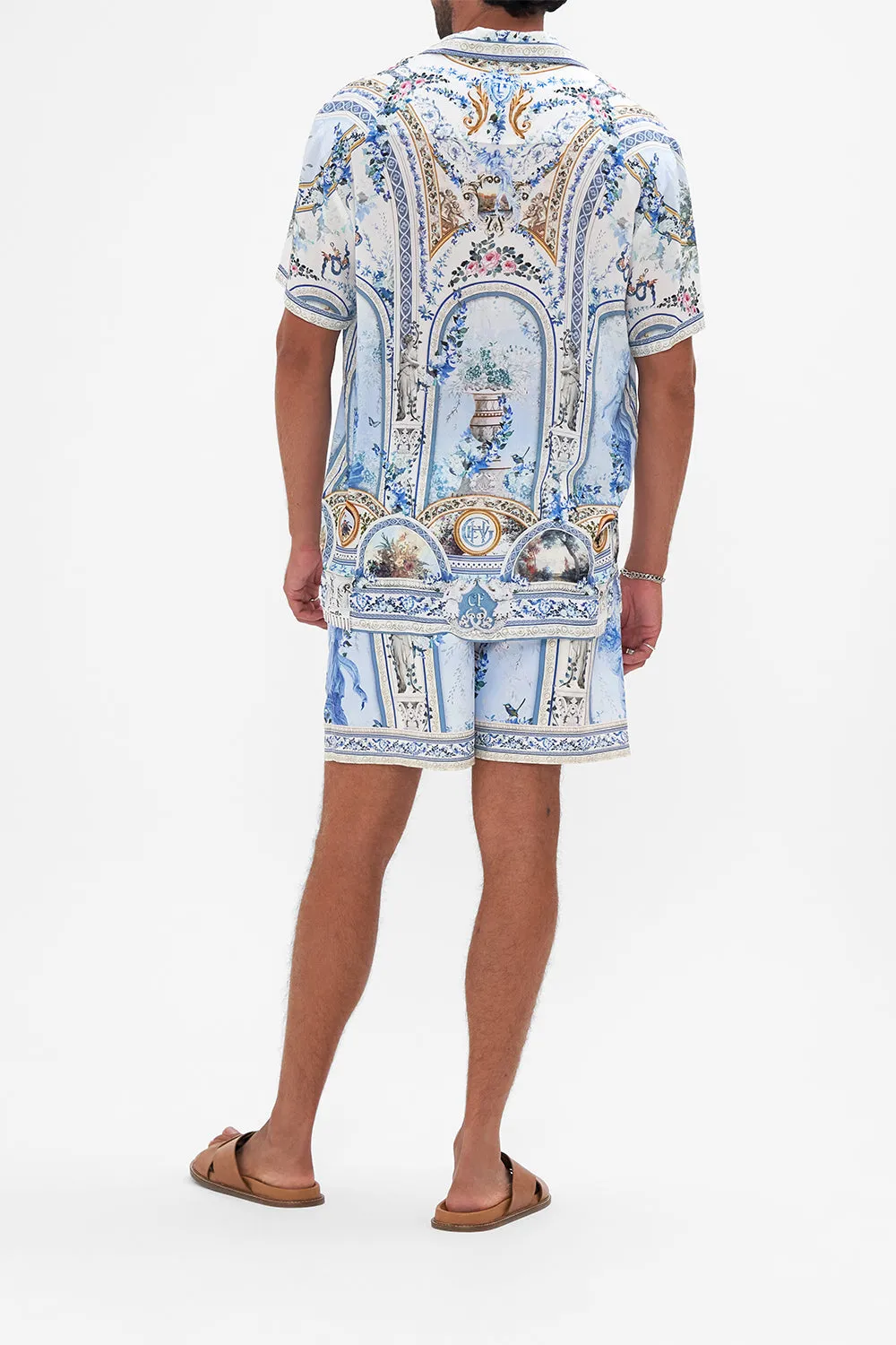 SHORT SLEEVE CAMP COLLARED SHIRT SEASON OF THE SIREN sold by Camilla product image thumbnail 2