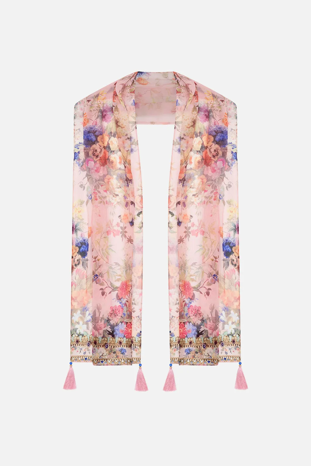 LONG SCARF LETTERS FROM THE PINK ROOM sold by Camilla