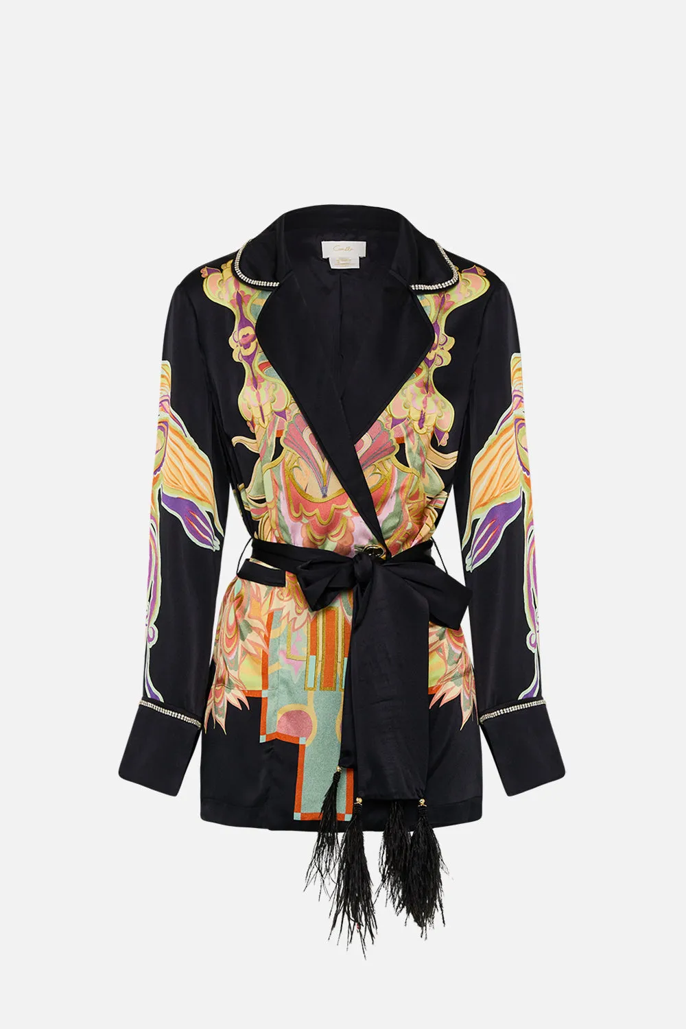 RELAXED JACKET WITH HIP POCKETS CLUB CINEMANIA sold by Camilla product image thumbnail 3