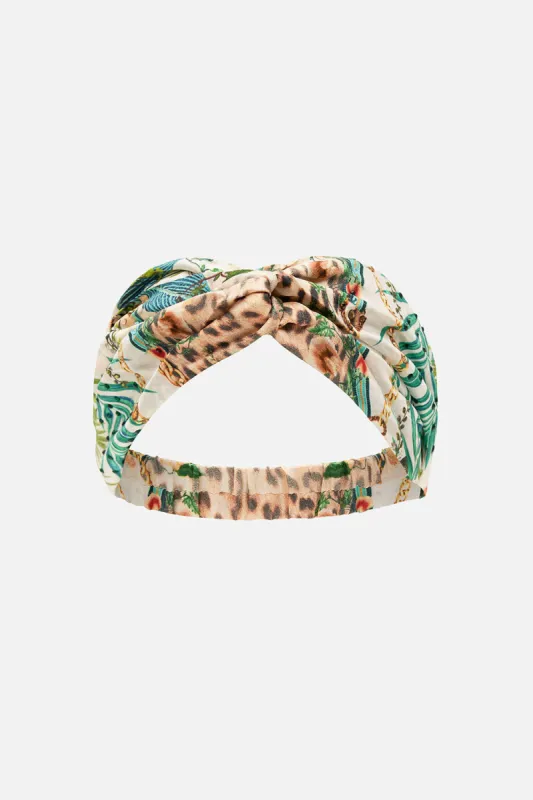 WOVEN TWIST HEADBAND ROYALTY LOYALTY sold by Camilla