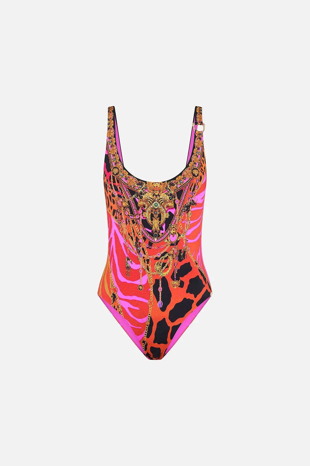 SCOOP ONE PIECE WITH TRIM ALWAYS CHANGE YOUR SPOTS sold by Camilla product image thumbnail 3