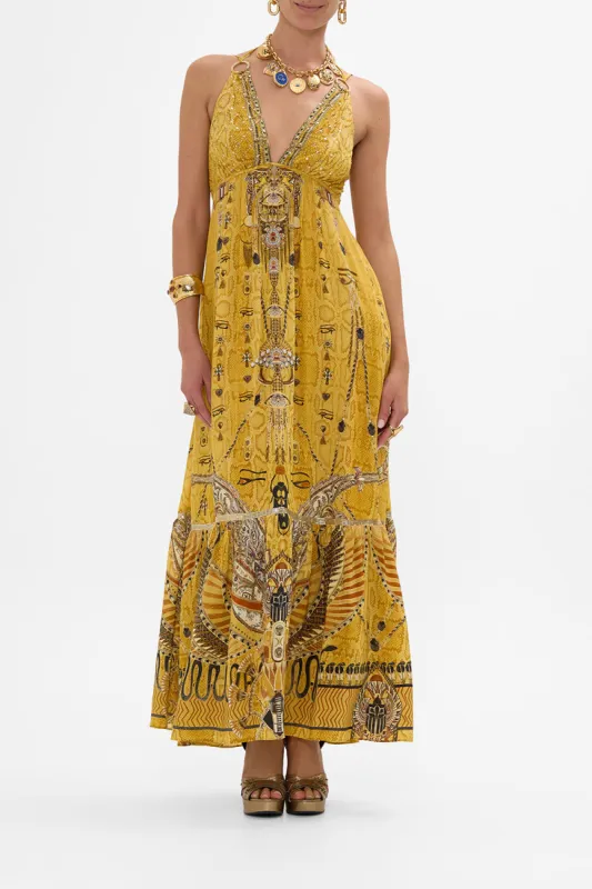 TIERED DRESS WITH HARDWARE VALLEY OF THE KINGS sold by Camilla