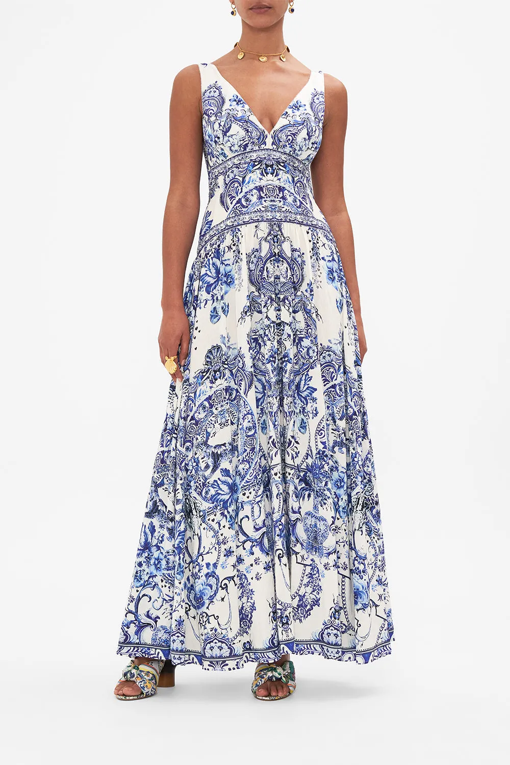 TIE SHOULDER DRESS GLAZE AND GRAZE sold by Camilla