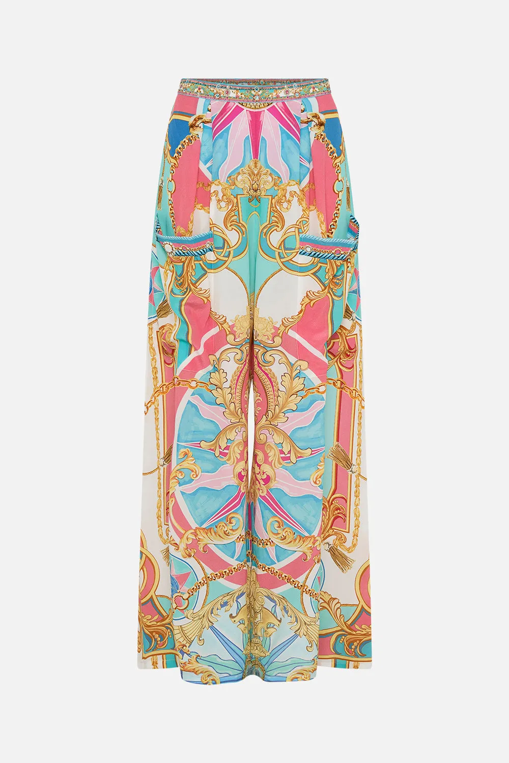 WIDE LEG TROUSER WITH FRONT POCKETS SAIL AWAY WITH ME sold by Camilla product image thumbnail 3