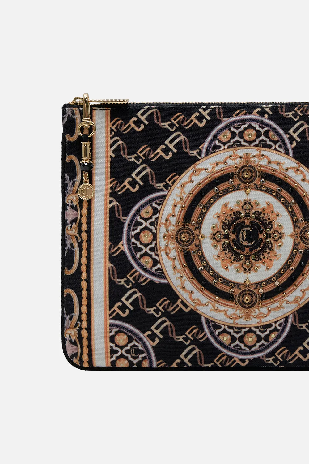 SMALL CANVAS CLUTCH TETHER ME NOT sold by Camilla product image thumbnail 2