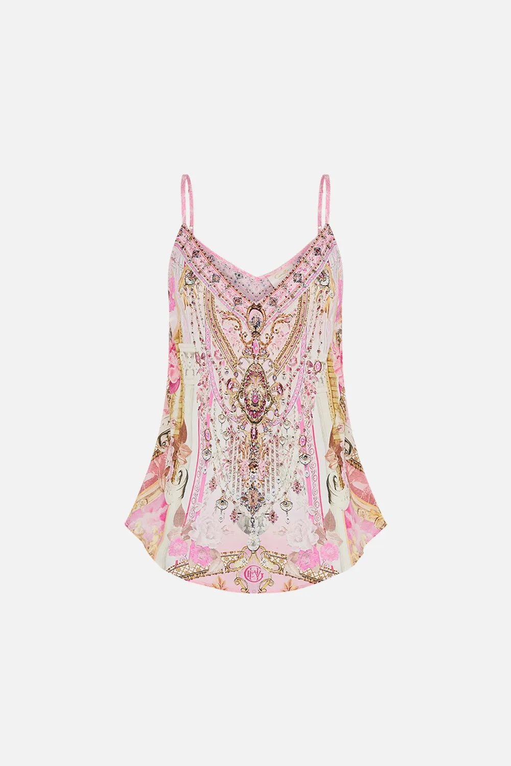 V-NECK BIAS CAMI FRESCO FAIRYTALE sold by Camilla product image thumbnail 3