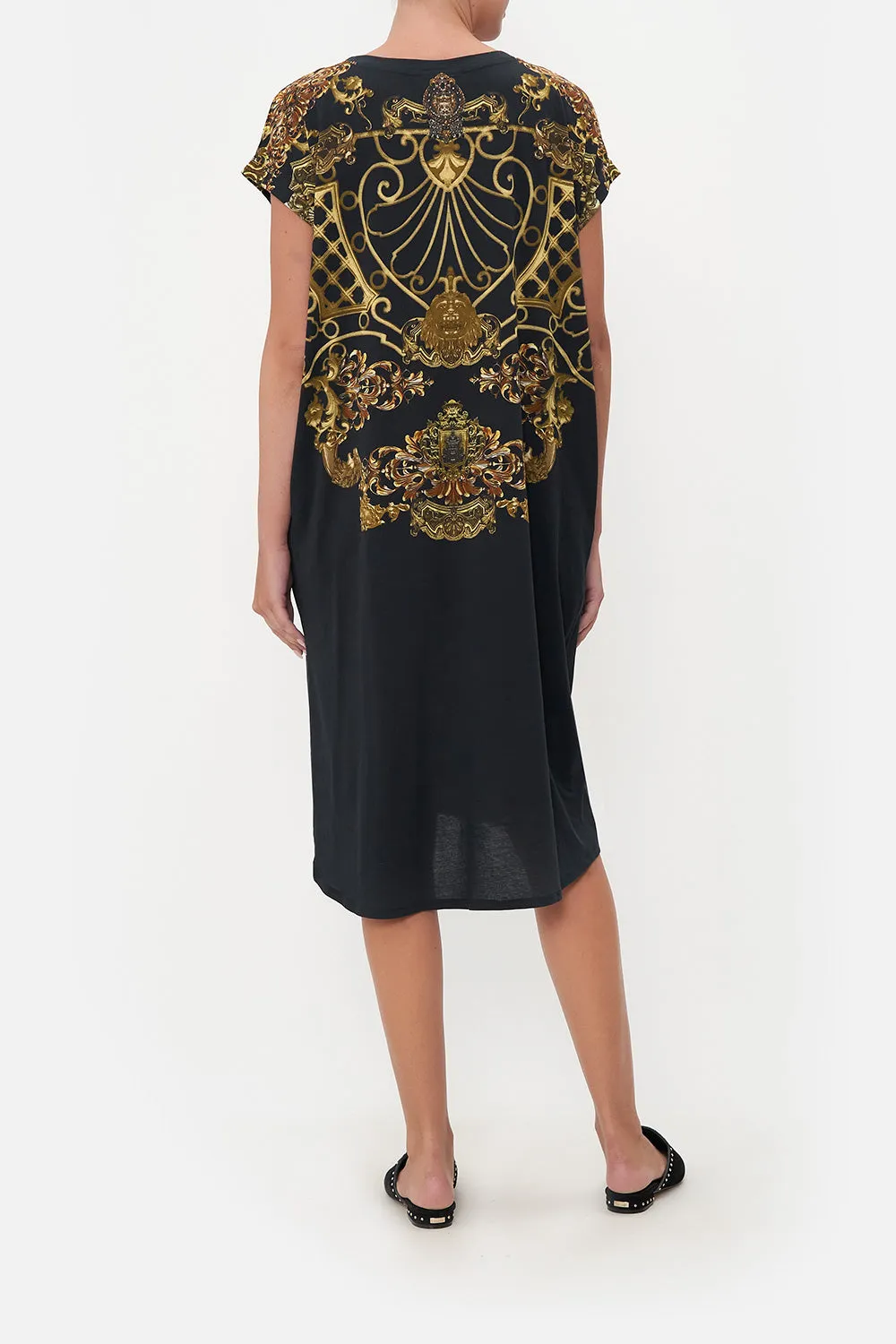 EXTENDED SHOULDER DRESS SHADOWS OF ARMADA LOUNGE sold by Camilla product image thumbnail 2