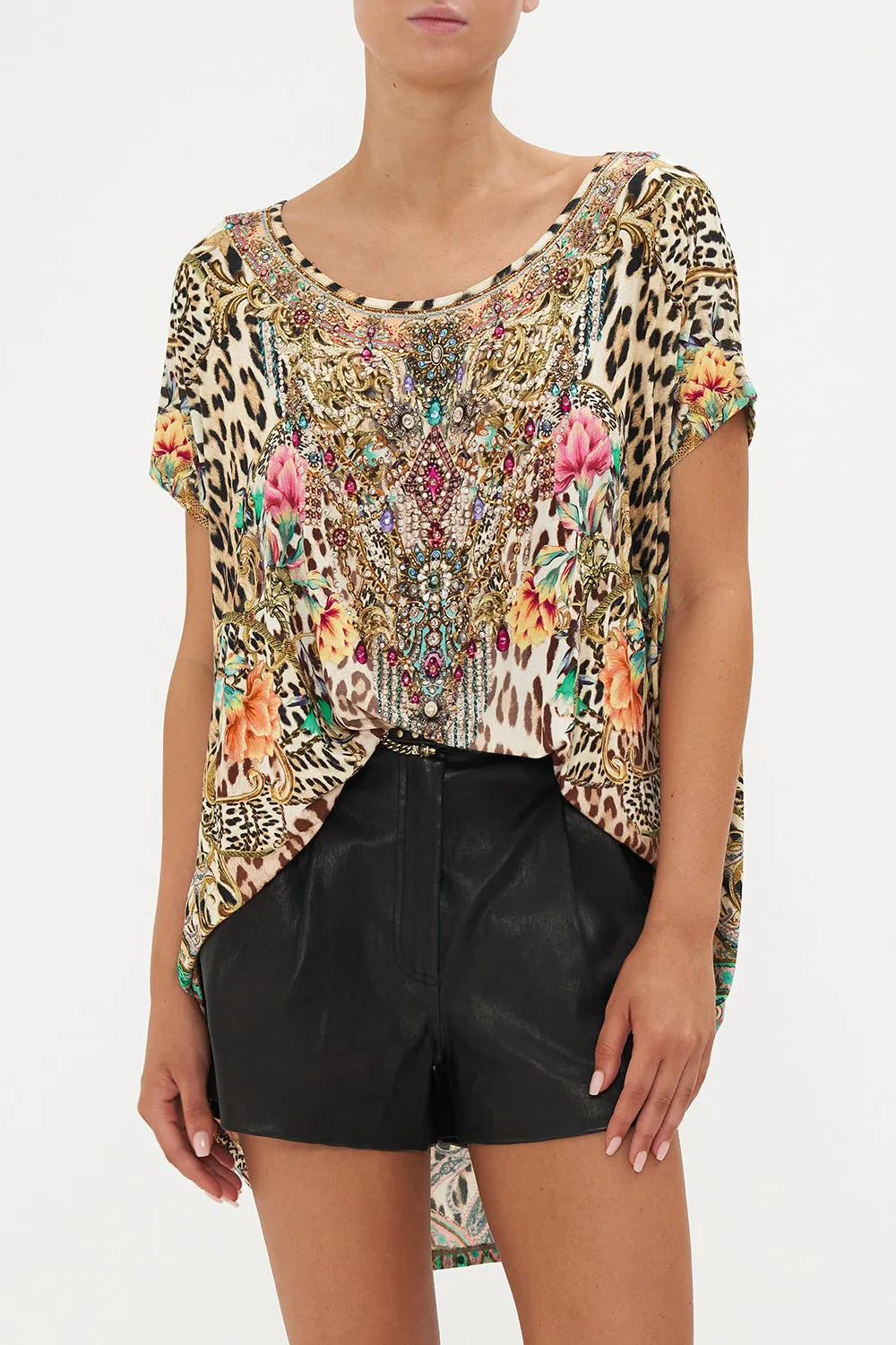 LOOSE FIT TEE QUEEN ATLANTIS sold by Camilla product image thumbnail 5