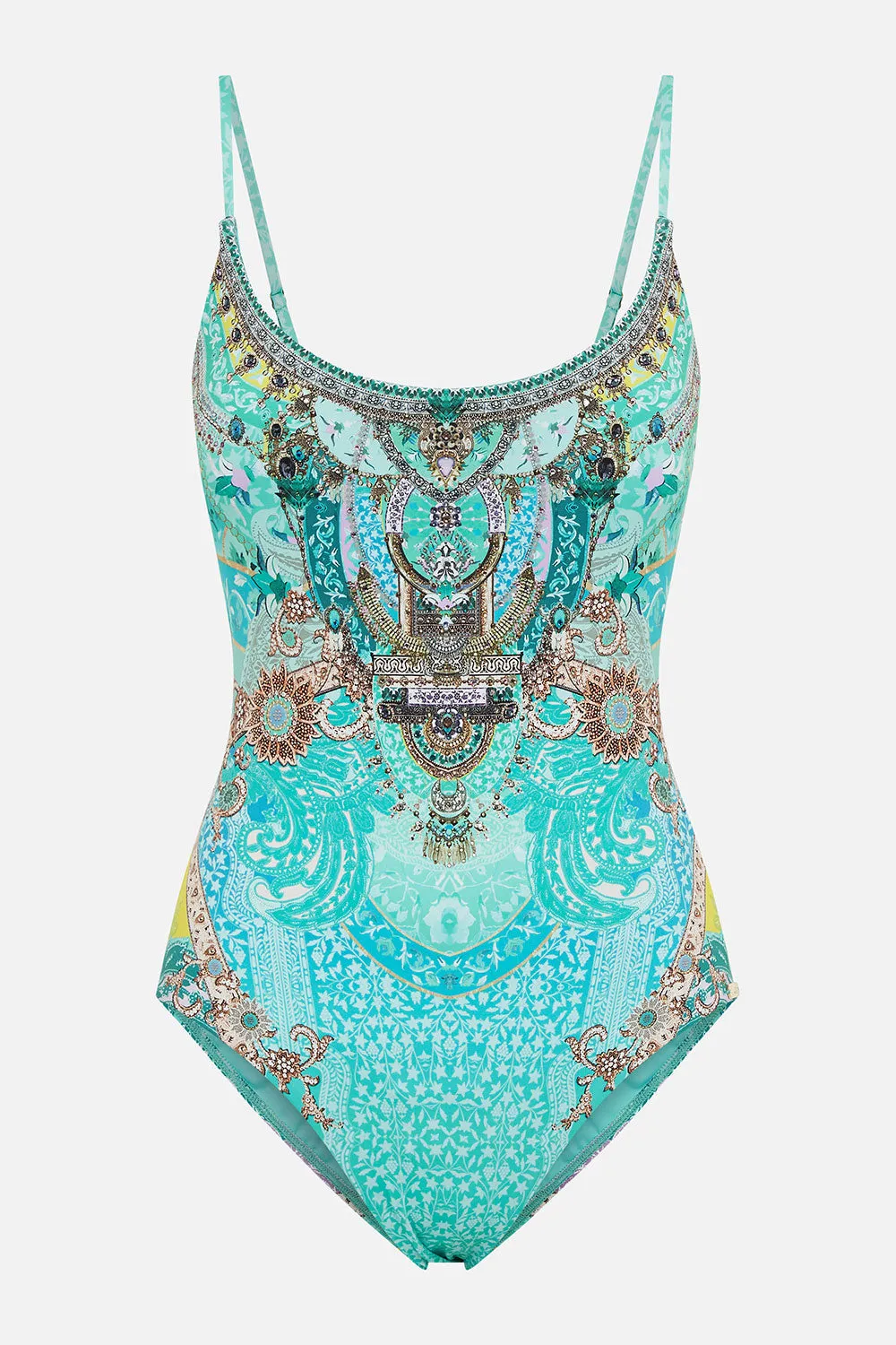 SCOOP NECK ONE PIECE TURN BACK TIME sold by Camilla product image thumbnail 3