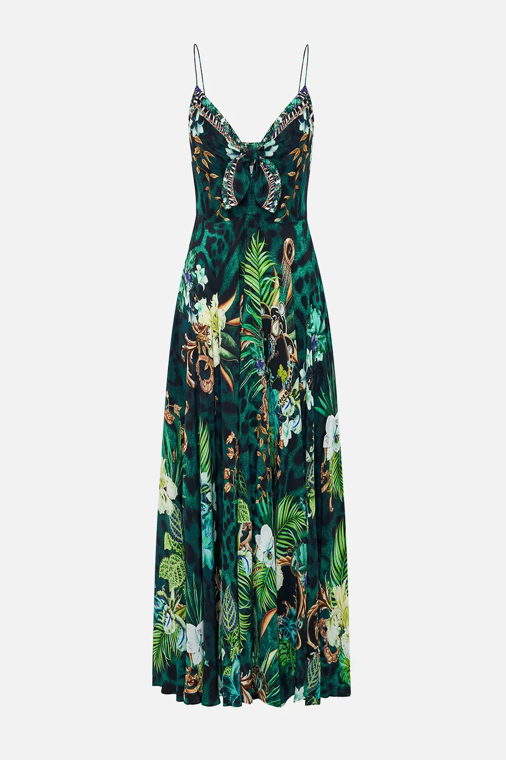 LONG DRESS WITH TIE FRONT SING MY SONG sold by Camilla product image thumbnail 3