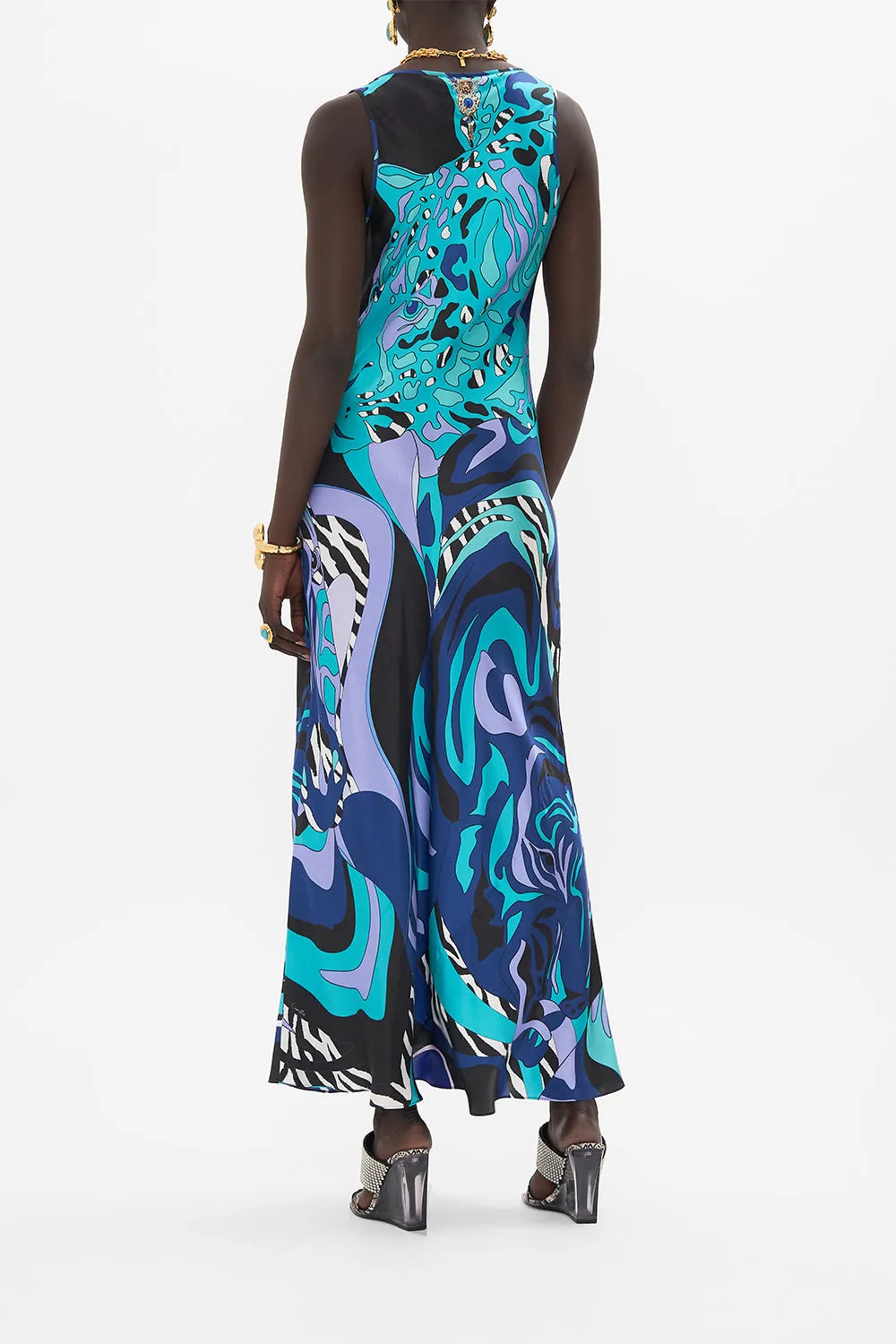 BIAS CUT TANK DRESS VIVIDLY VENICE sold by Camilla product image thumbnail 2