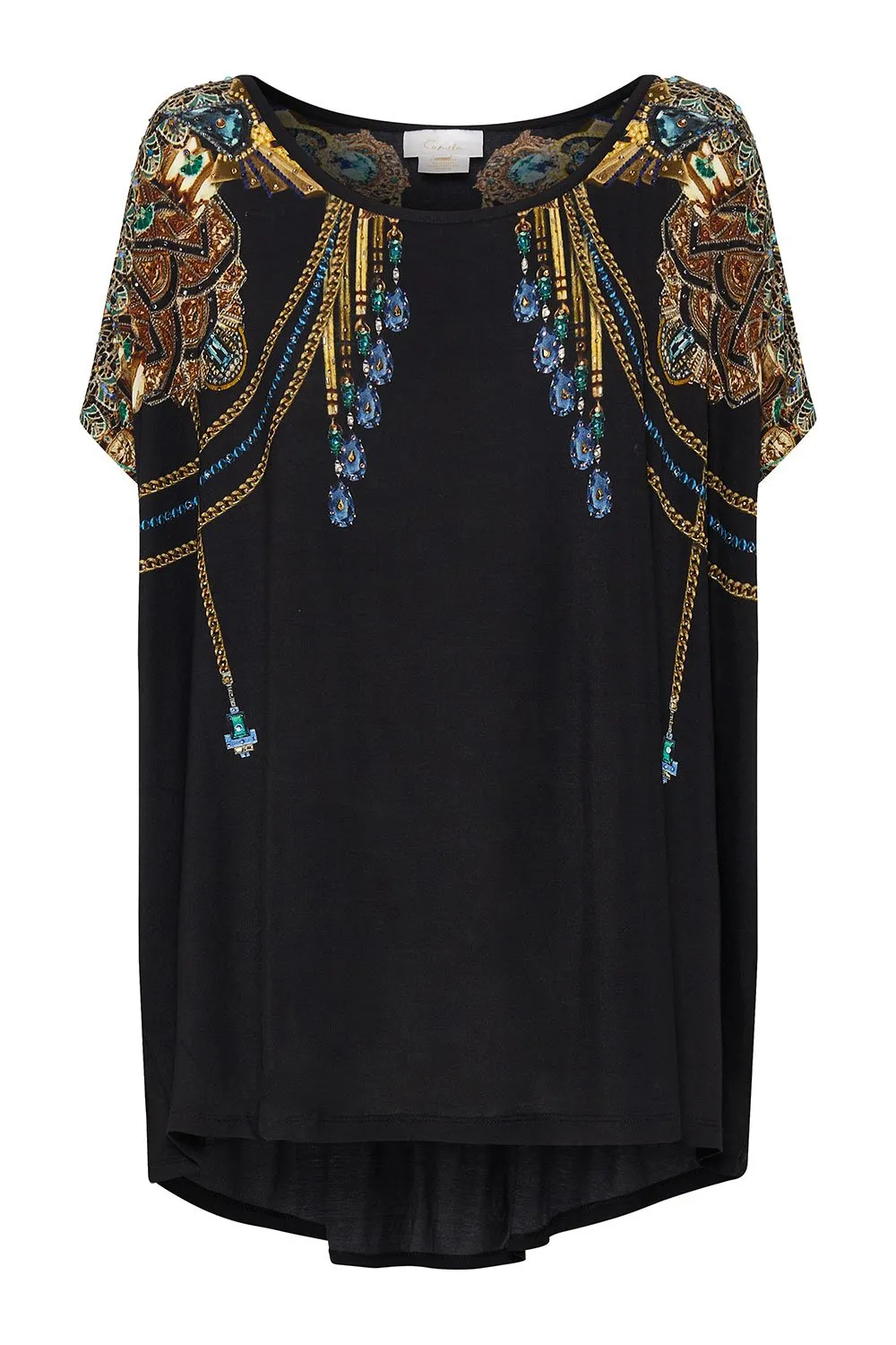 LOOSE FIT TEE DRIPPING IN DECO sold by Camilla product image thumbnail 3