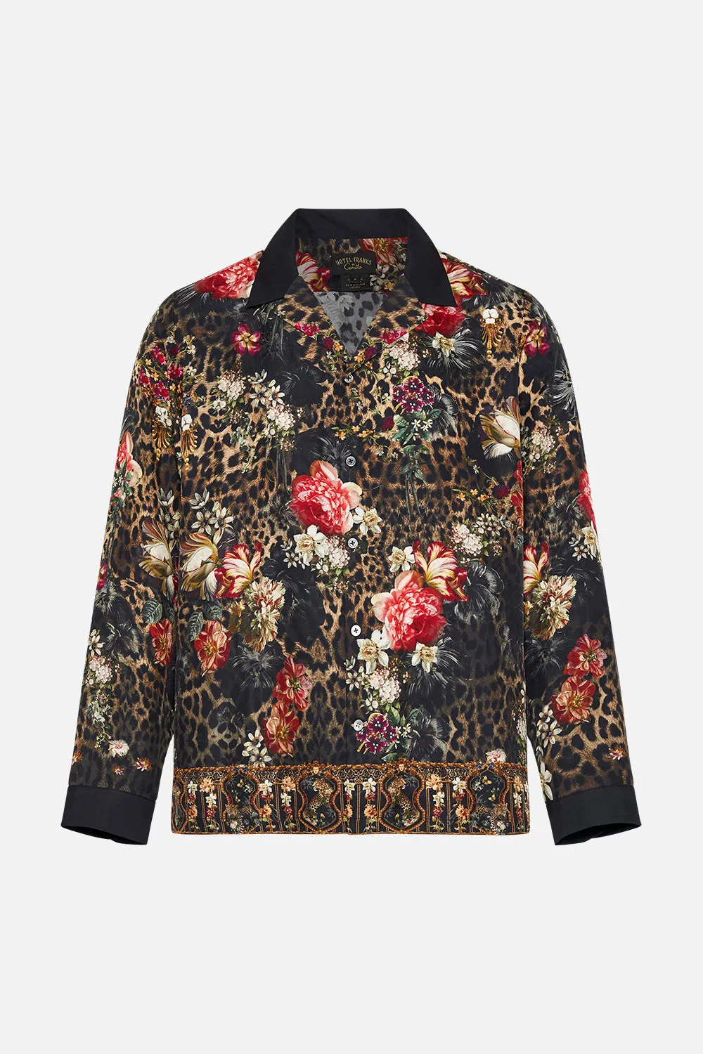 LONG SLEEVE CAMP COLLARED SHIRT A NIGHT AT THE OPERA sold by Camilla product image thumbnail 3