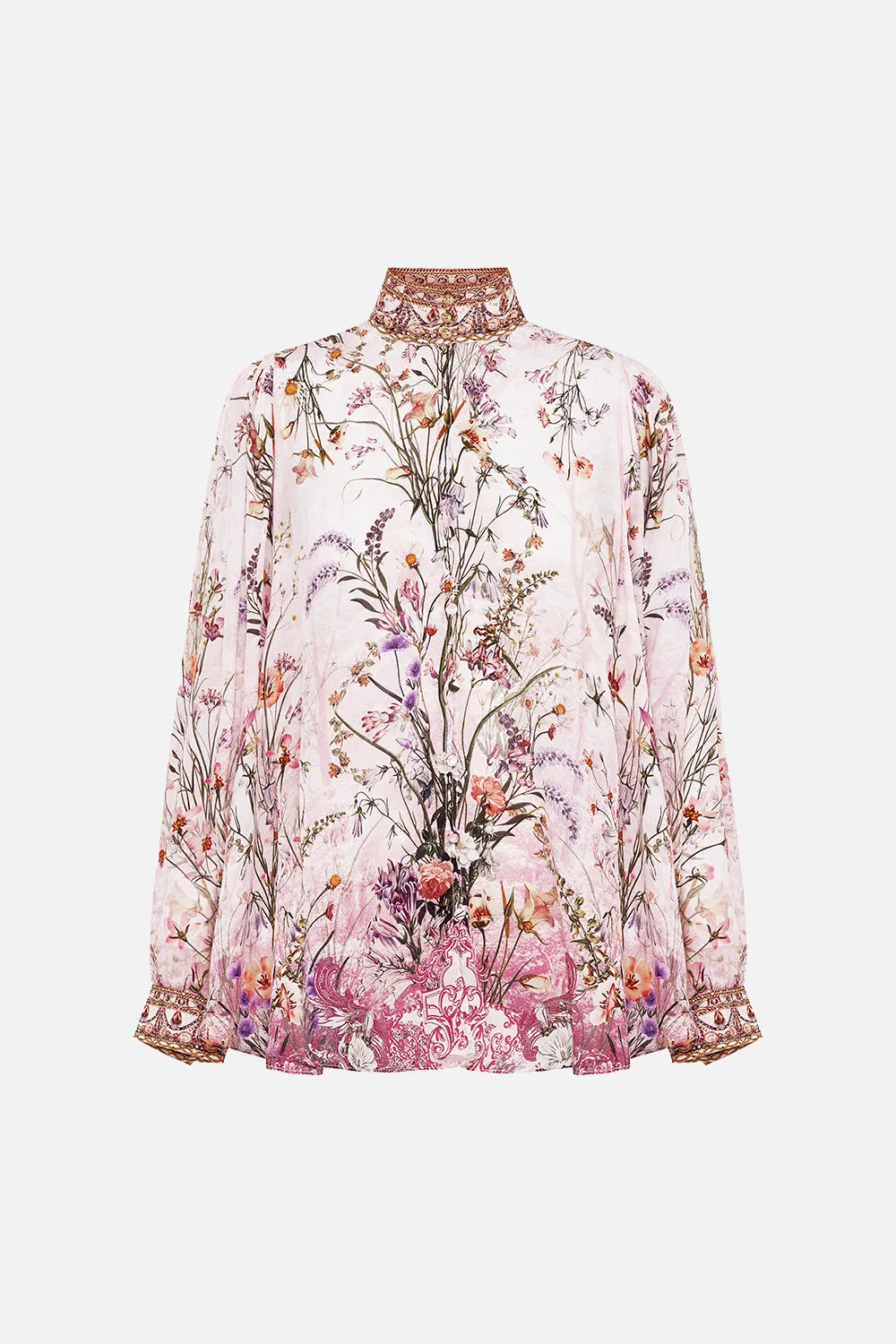 DROP SLEEVE SWING BLOUSE KISSED BY THE PRINCE sold by Camilla product image thumbnail 3