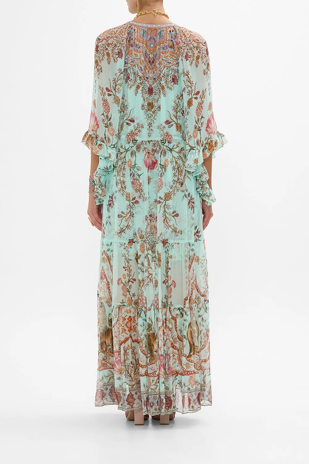 WIDE SLEEVE GATHERED DRESS WEAVING WORLDS sold by Camilla product image thumbnail 2