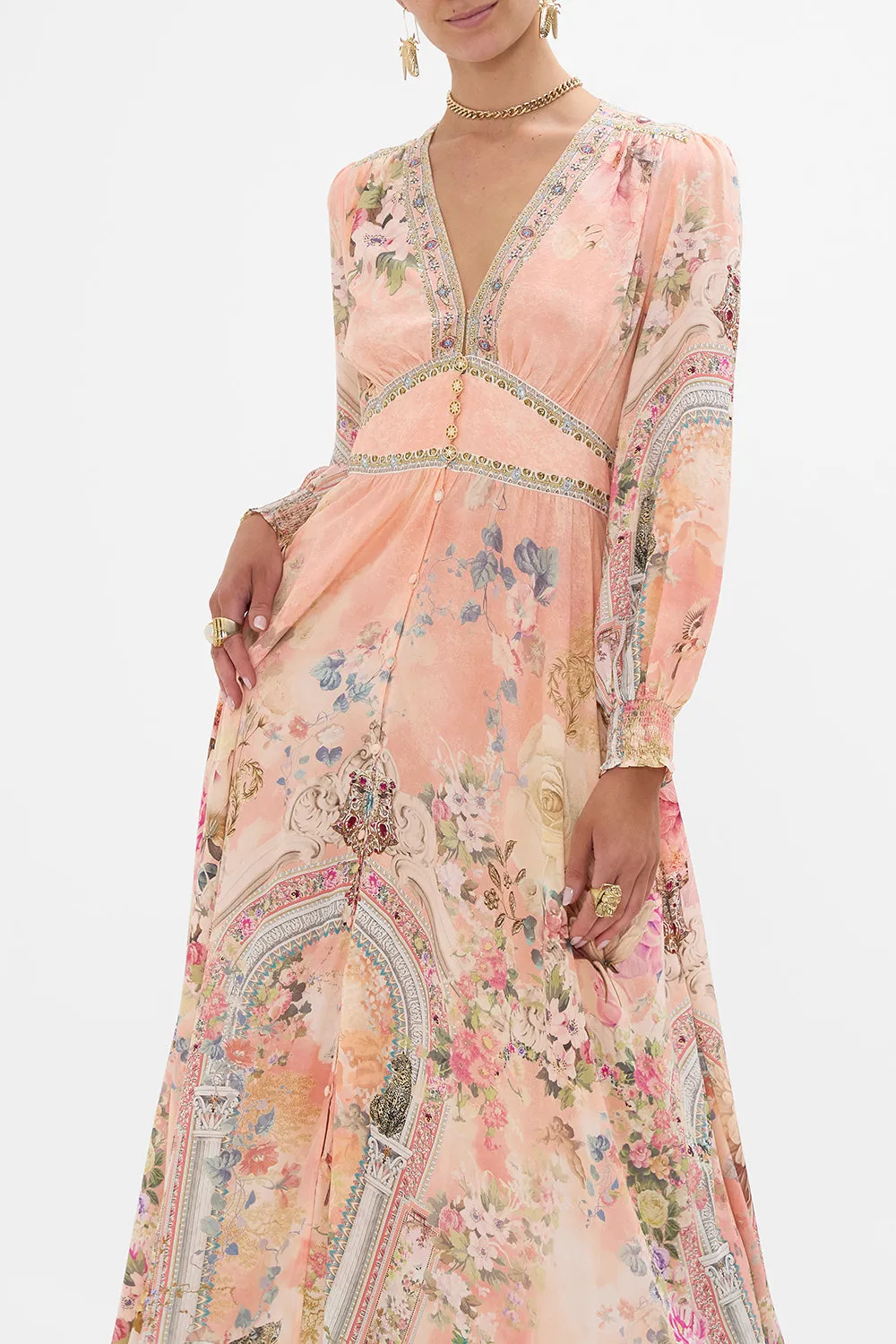 BUTTON DRESS WITH SHAPED WAISTBAND THE JEWELLERY PALACE sold by Camilla product image thumbnail 5