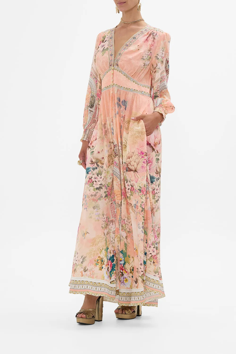 BUTTON DRESS WITH SHAPED WAISTBAND THE JEWELLERY PALACE sold by Camilla product image thumbnail 4