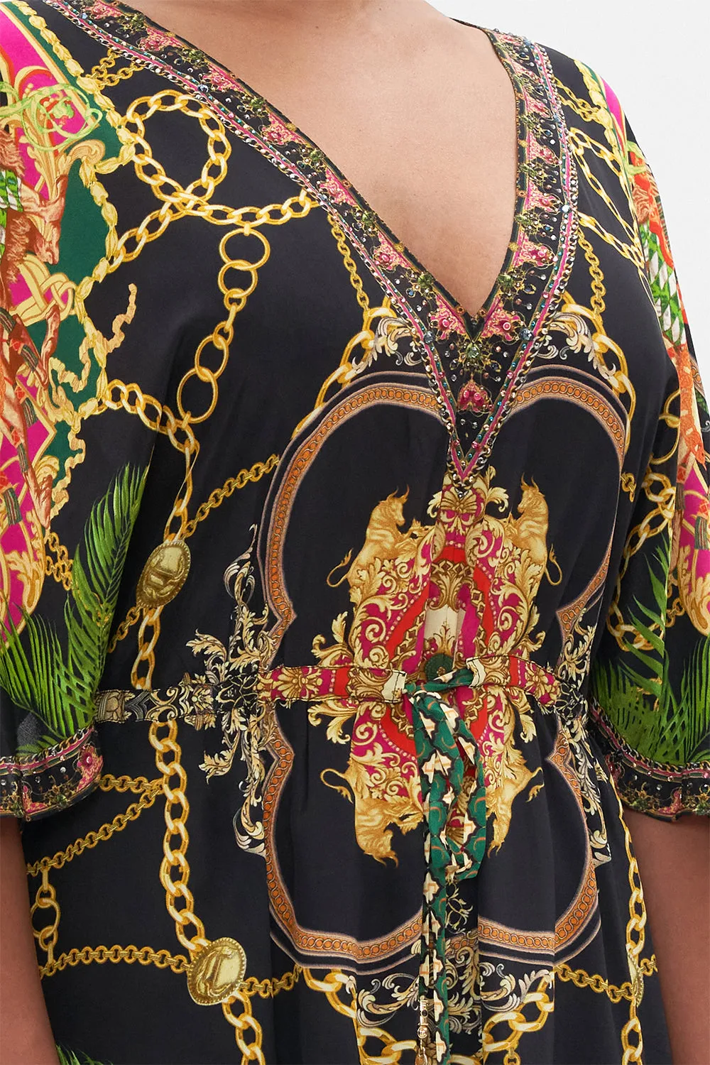 FLUTTER SLEEVE GATHERED WAIST PLAYSUIT JEALOUSY AND JEWELS sold by Camilla product image thumbnail 5