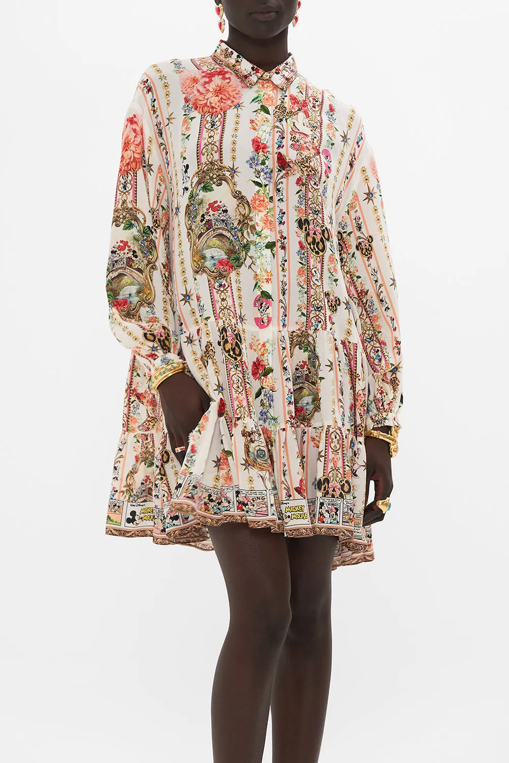 TIERED SHIRT DRESS MINNIE MAGIC FOREVER sold by Camilla product image thumbnail 5