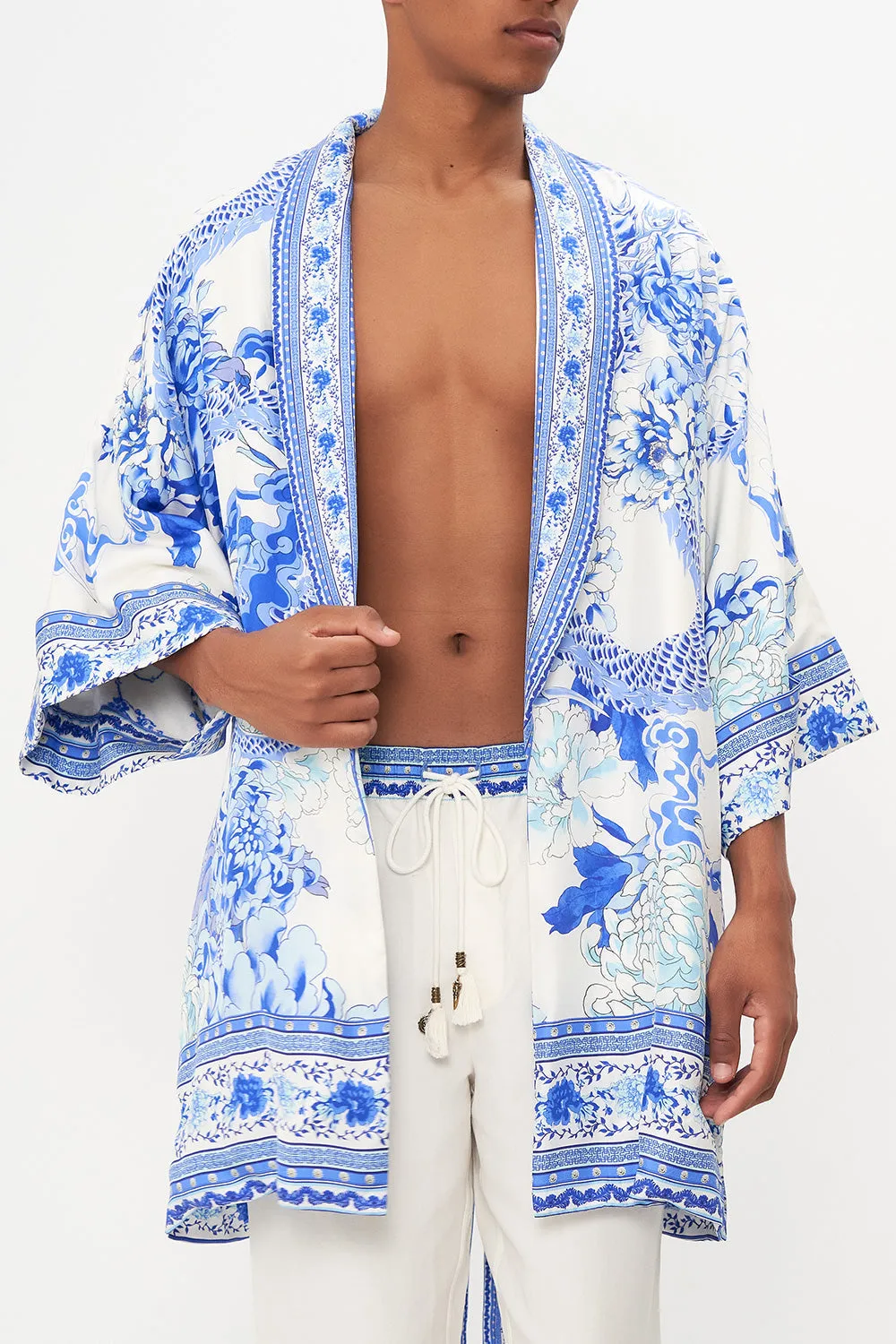 REVERSIBLE MID LENGTH ROBE HEART OF A DRAGON sold by Camilla product image thumbnail 5