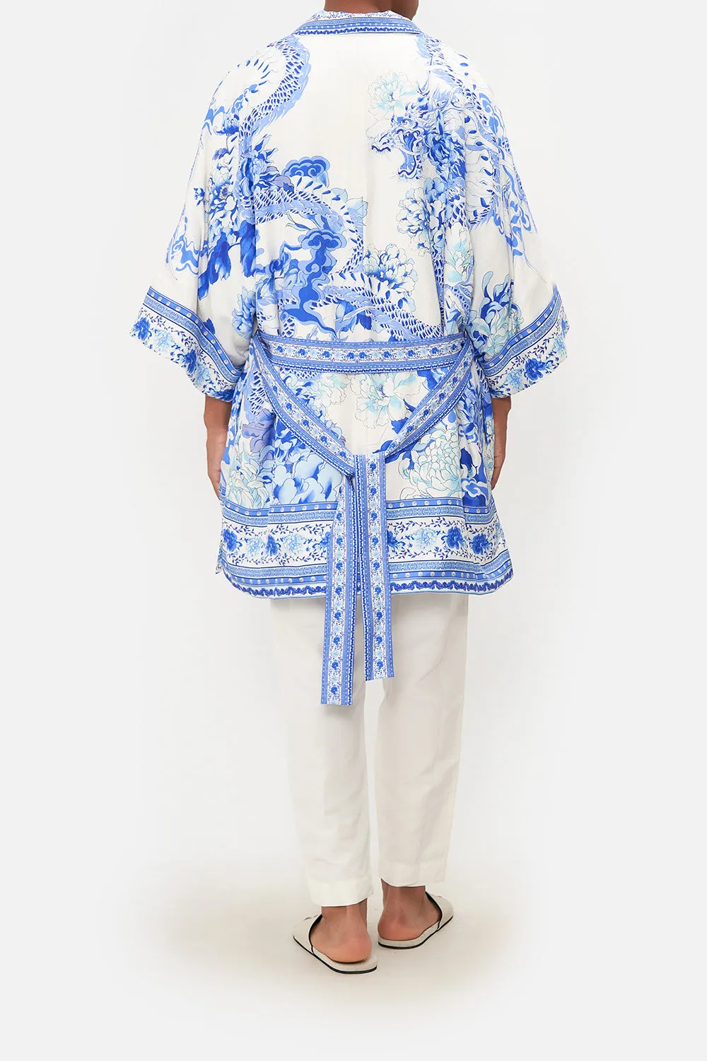 REVERSIBLE MID LENGTH ROBE HEART OF A DRAGON sold by Camilla product image thumbnail 2