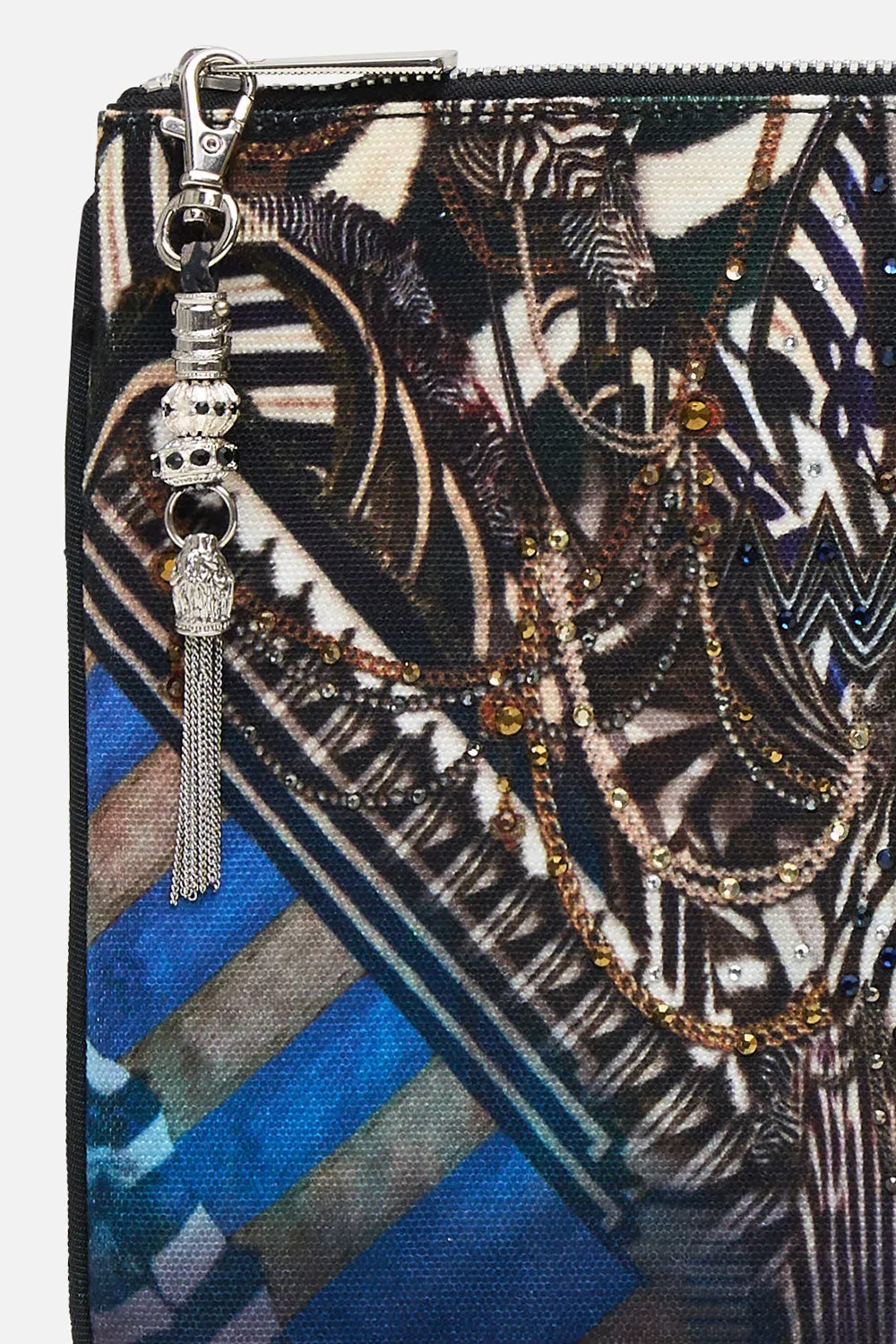 SMALL CANVAS CLUTCH KNIGHT OF THE WILD sold by Camilla product image thumbnail 2