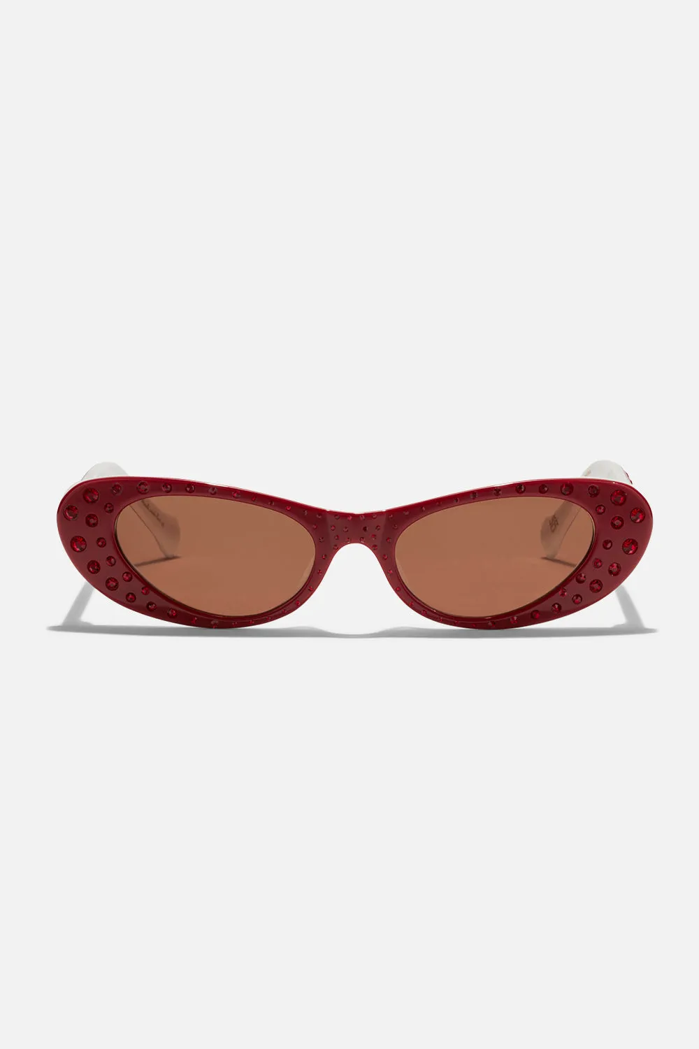 CHAMPAGNE & CAVIAR SUNGLASSES RED CRYSTAL sold by Camilla product image thumbnail 2