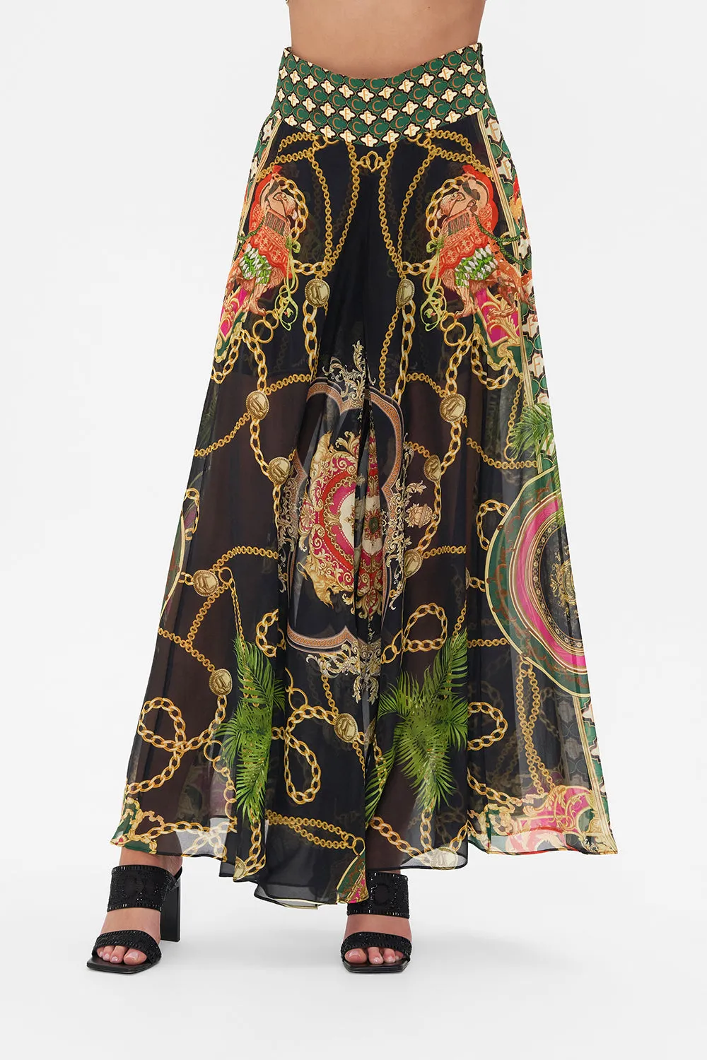 SHEER WIDE LEG PANT JEALOUSY AND JEWELS sold by Camilla product image thumbnail 5