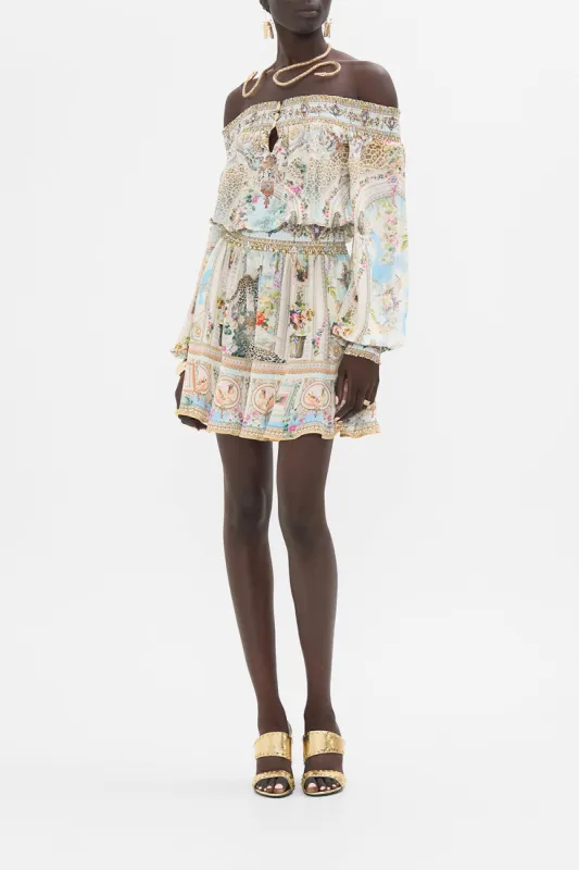 OFF SHOULDER SHORT DRESS WE ALWAYS HAVE ALEXANDRIA sold by Camilla