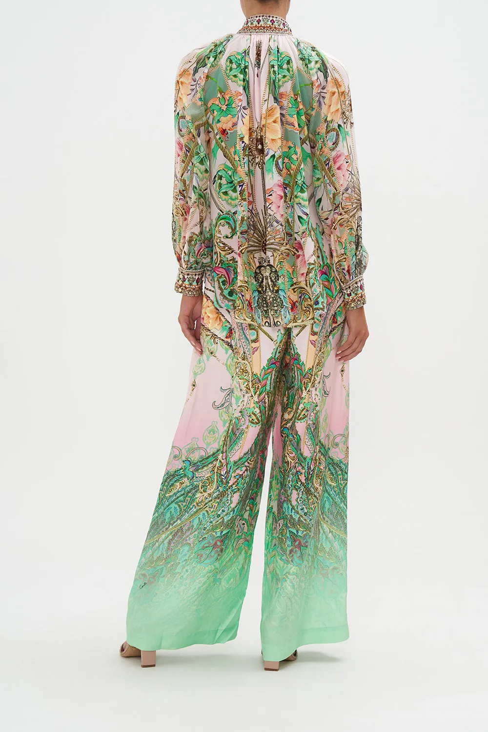 RAGLAN BUTTON UP SHIRT LOST CITY sold by Camilla product image thumbnail 2