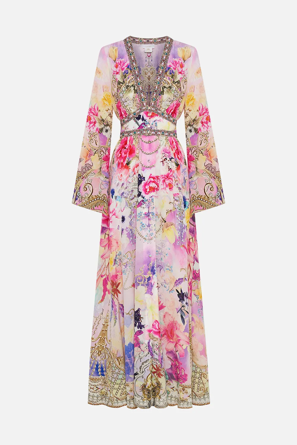 KIMONO SLEEVE DRESS WITH SHIRRING DETAIL SONIC SYMPHONIES sold by Camilla product image thumbnail 3