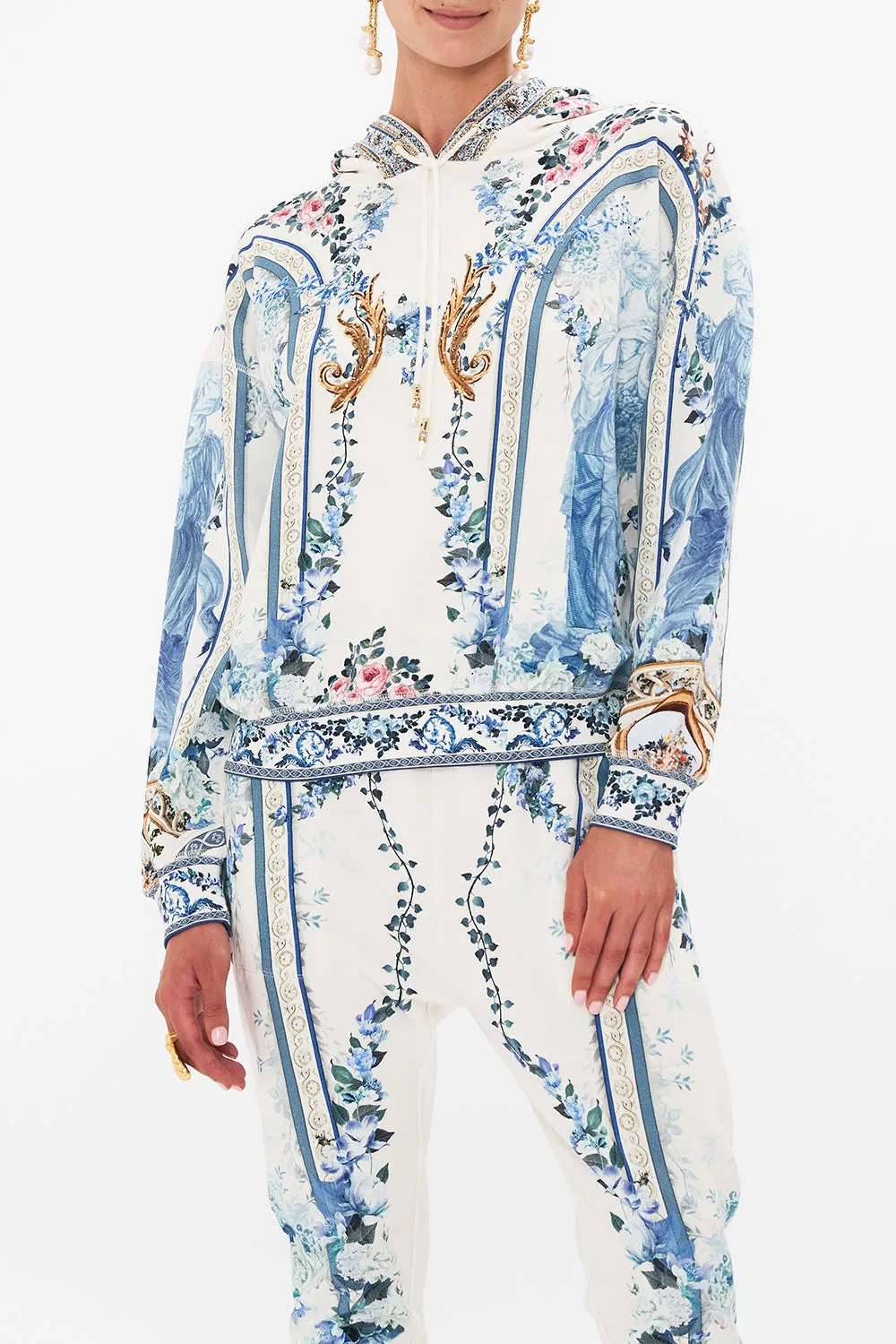 HOODIE WITH SIDE POCKETS SEASON OF THE SIREN sold by Camilla product image thumbnail 5